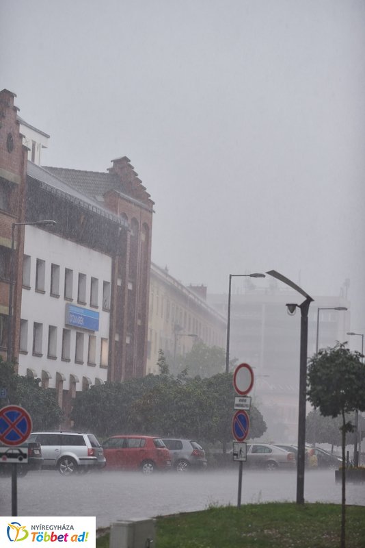Vihar Nyíregyházán