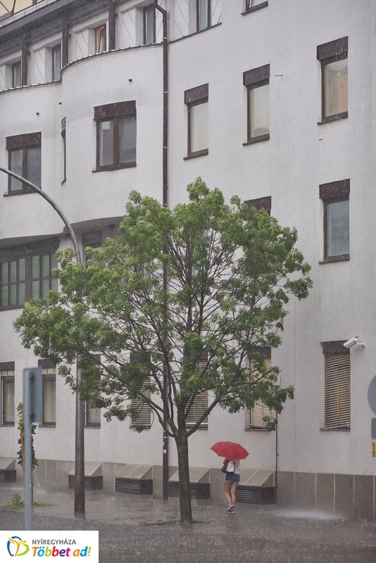 Vihar Nyíregyházán