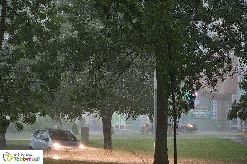 Vihar Nyíregyházán