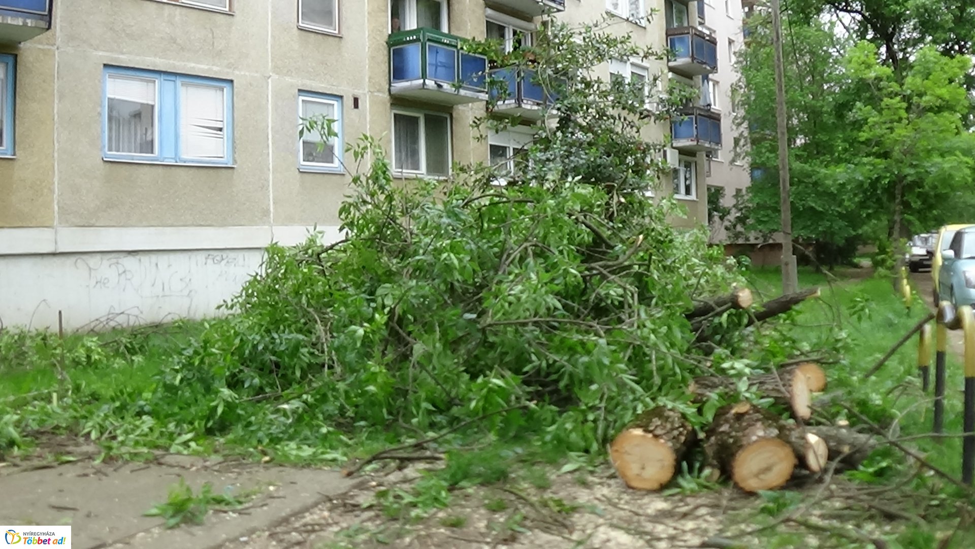 Viharkárok Nyíregyházán