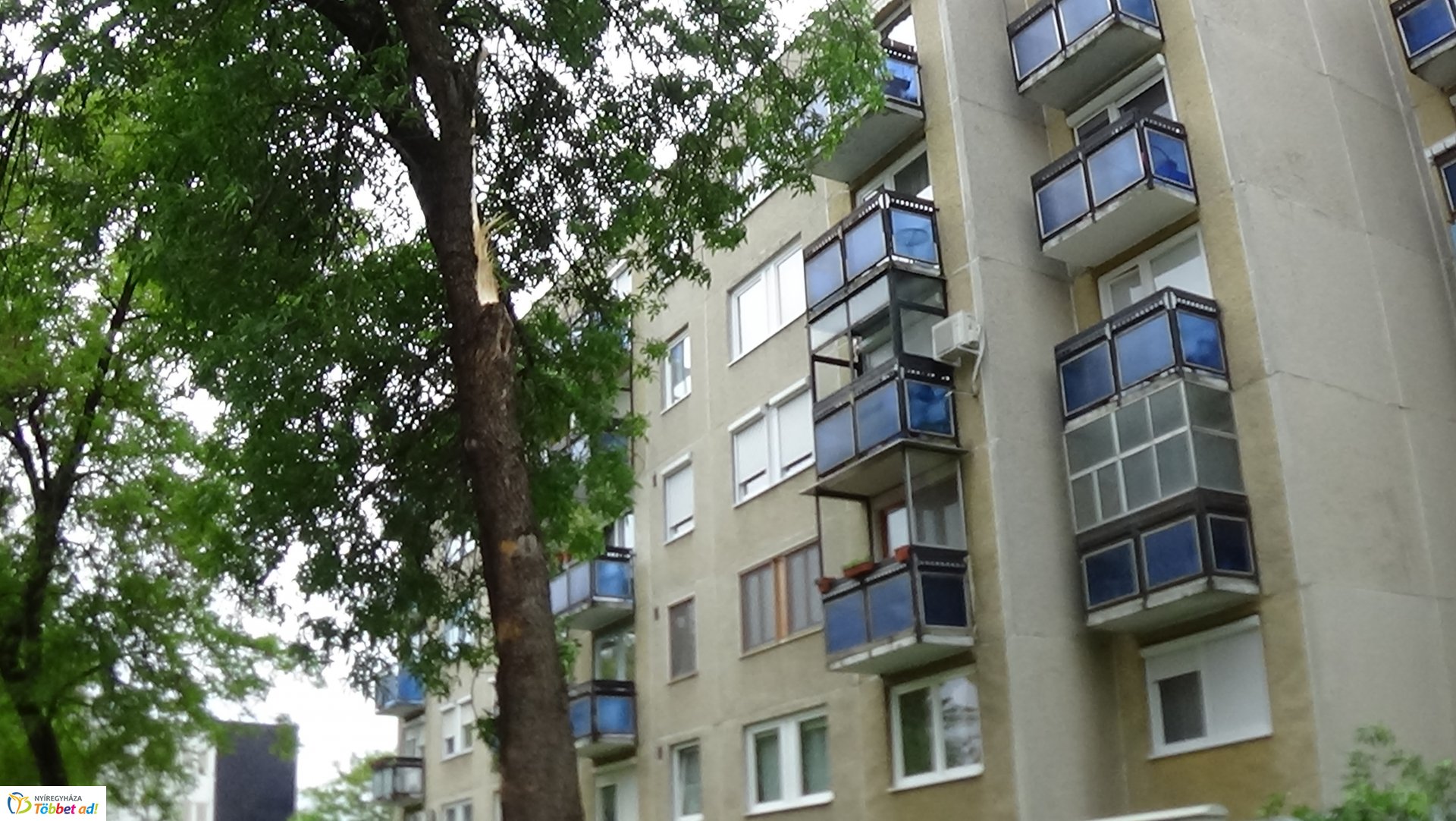 Viharkárok Nyíregyházán