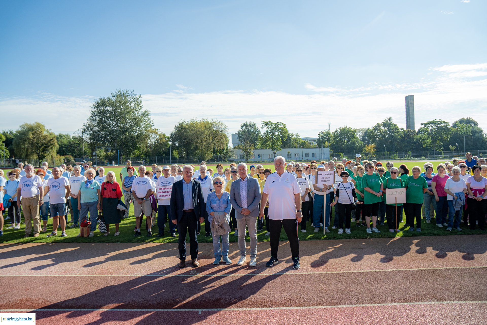 VIII. Szépkorúak Sporttalálkozója az Atlétikai Centrumban