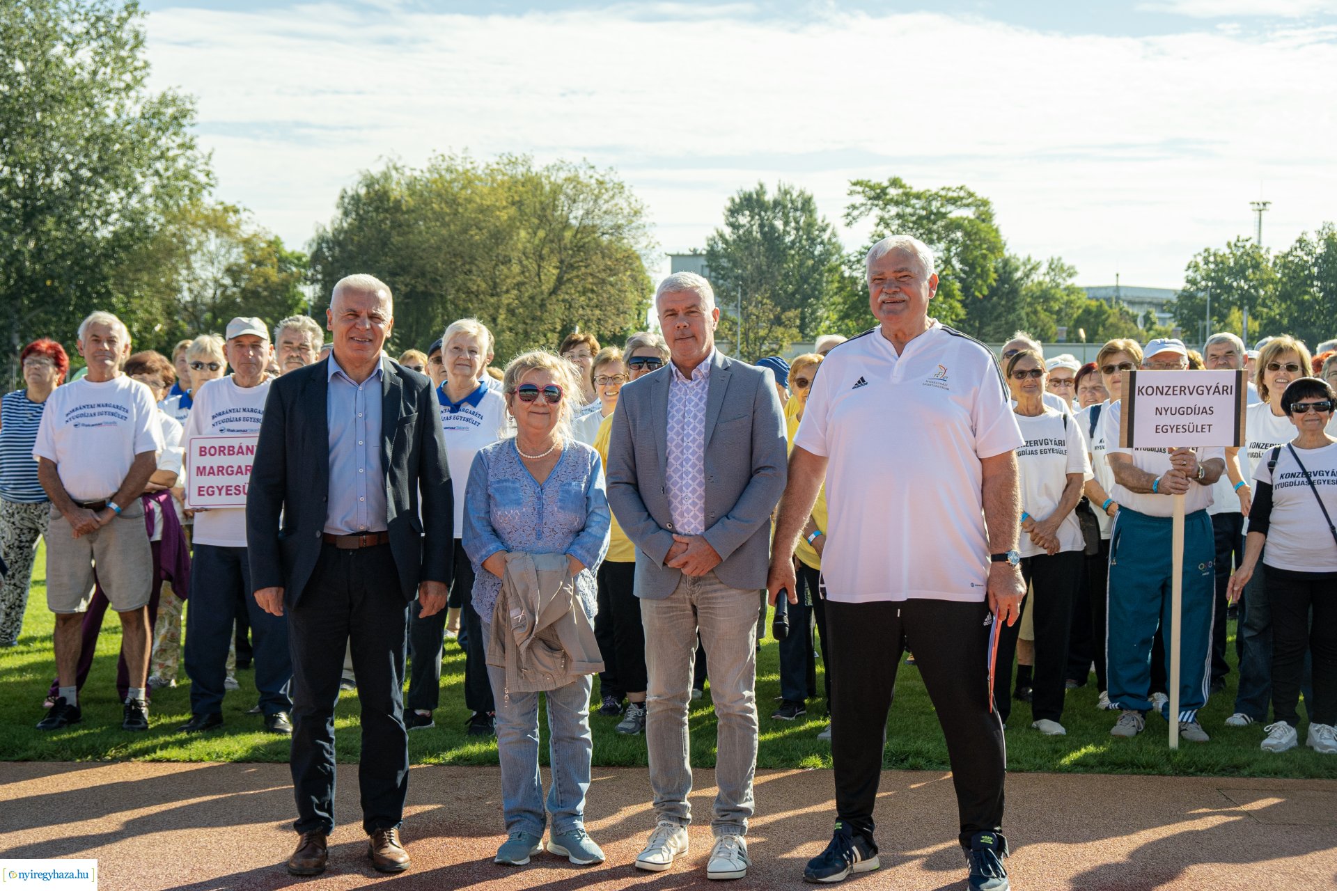VIII. Szépkorúak Sporttalálkozója az Atlétikai Centrumban