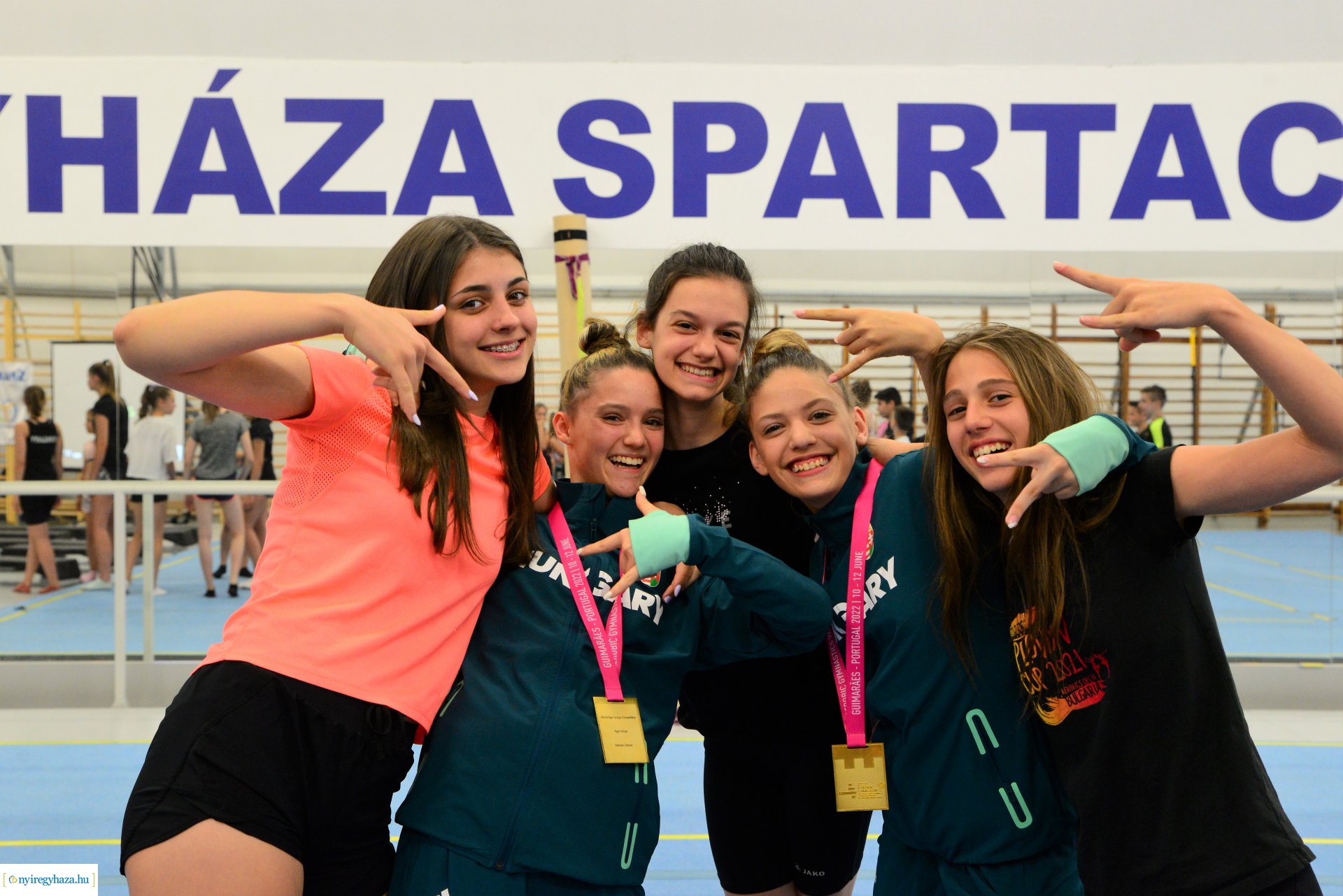 Világbajokait köszöntötte a Spartacus Torna CLub