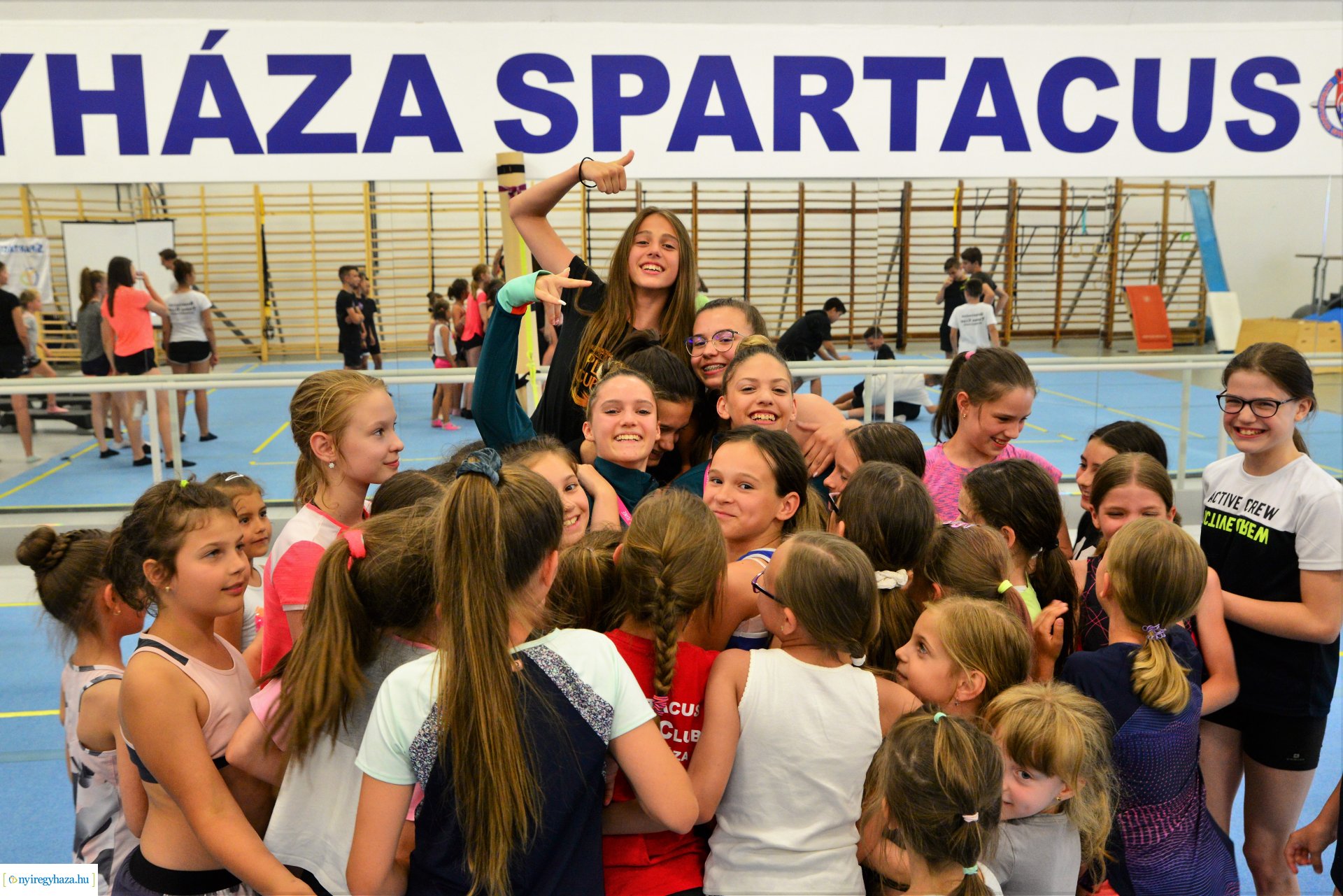 Világbajokait köszöntötte a Spartacus Torna CLub