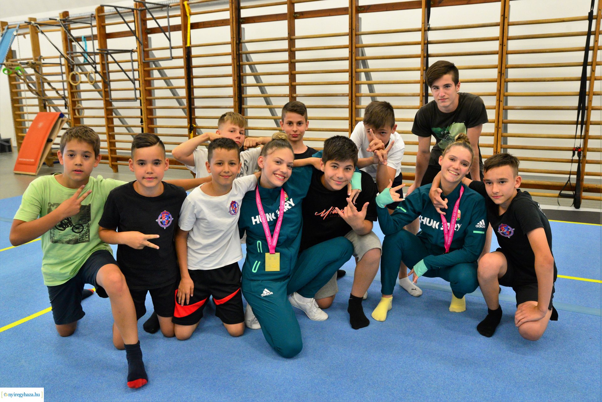 Világbajokait köszöntötte a Spartacus Torna CLub