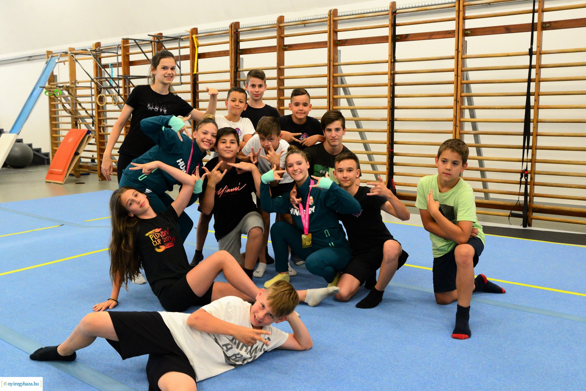 Világbajokait köszöntötte a Spartacus Torna CLub