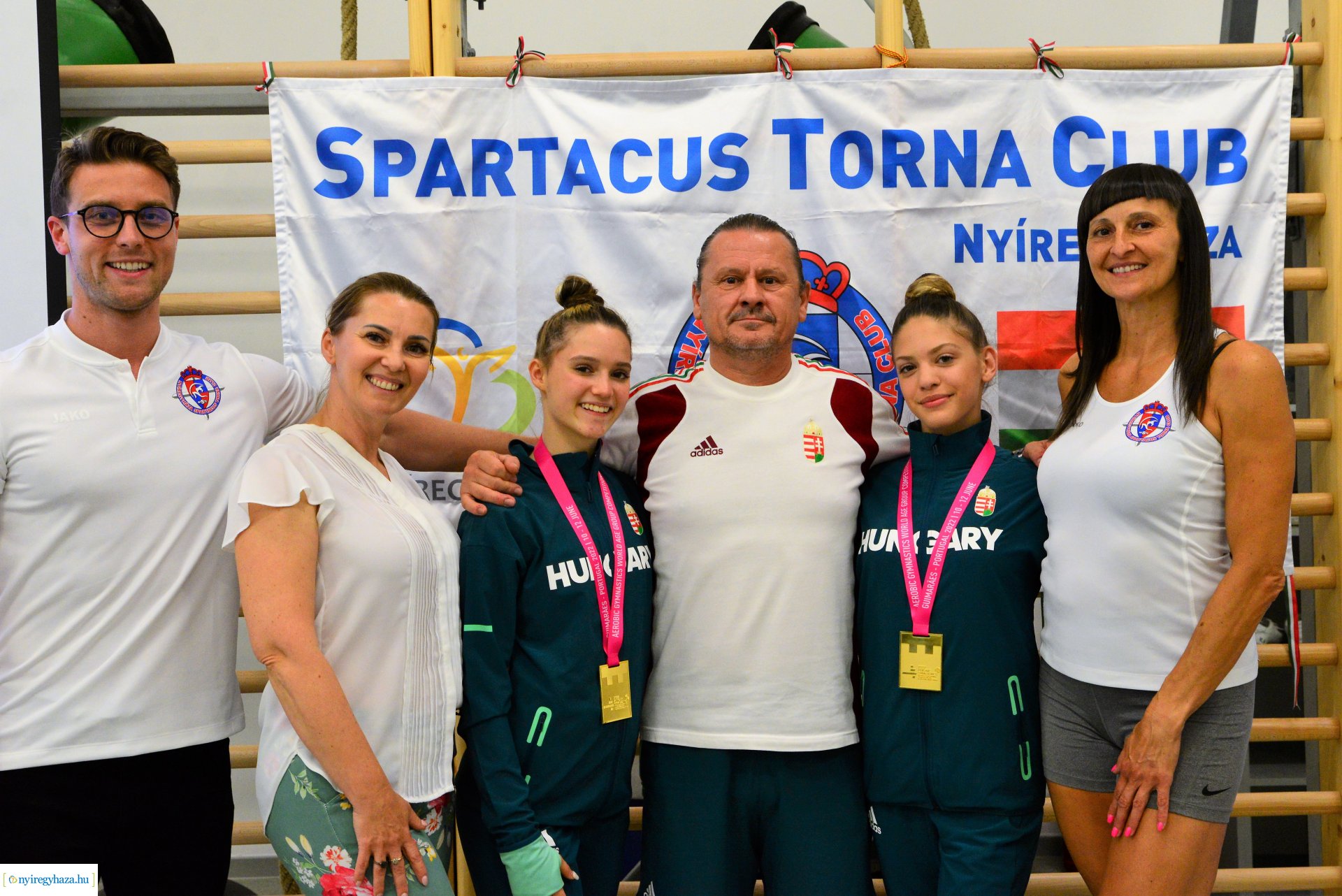 Világbajokait köszöntötte a Spartacus Torna CLub