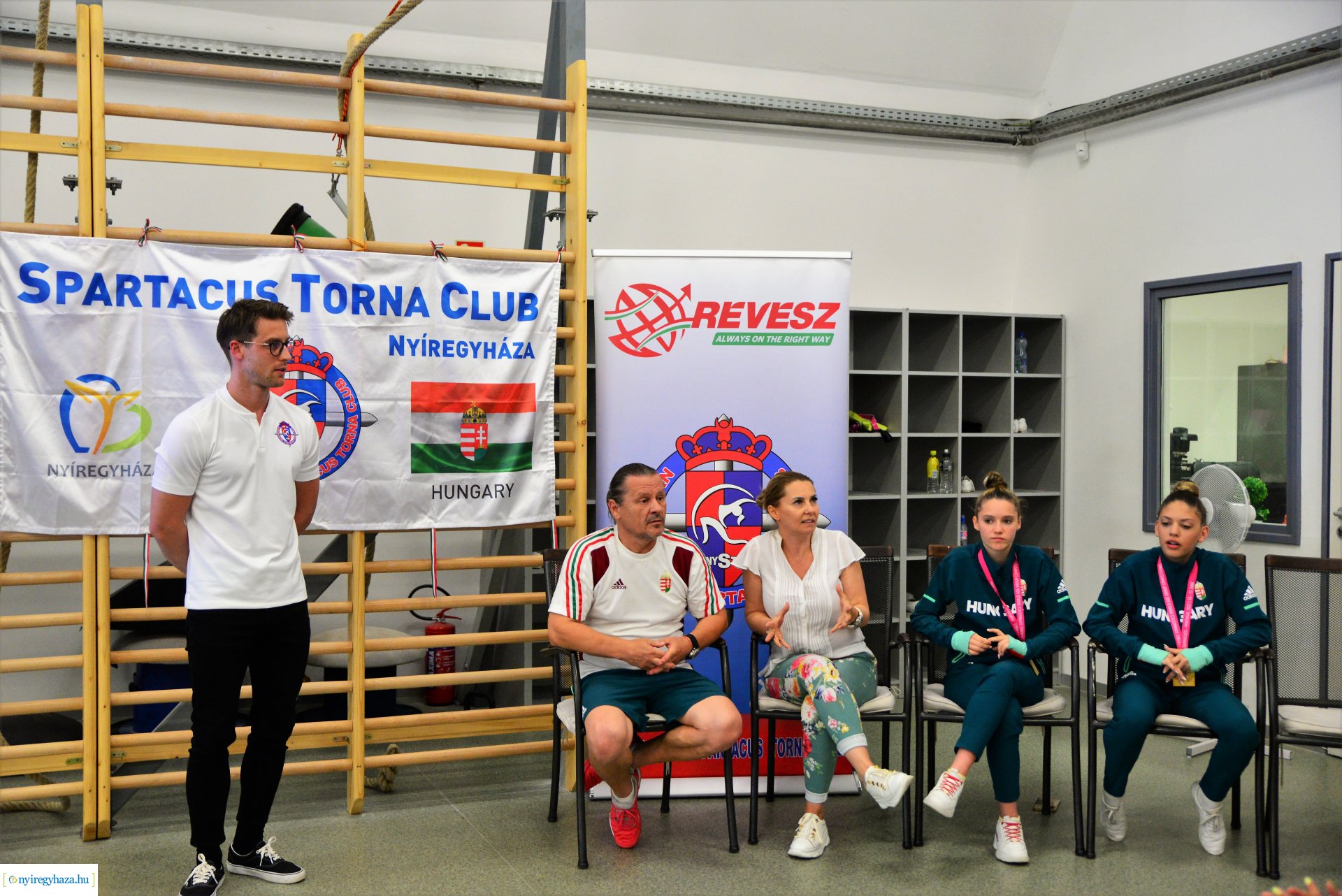 Világbajokait köszöntötte a Spartacus Torna CLub