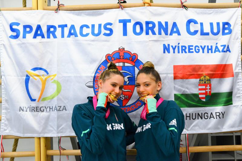 Világbajokait köszöntötte a Spartacus Torna CLub