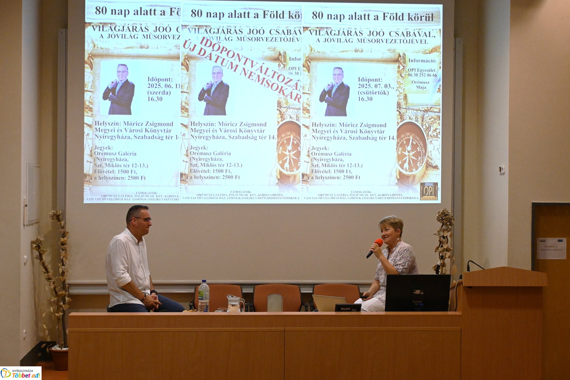 Világjárás Joó Csabával az OPI szervezésében