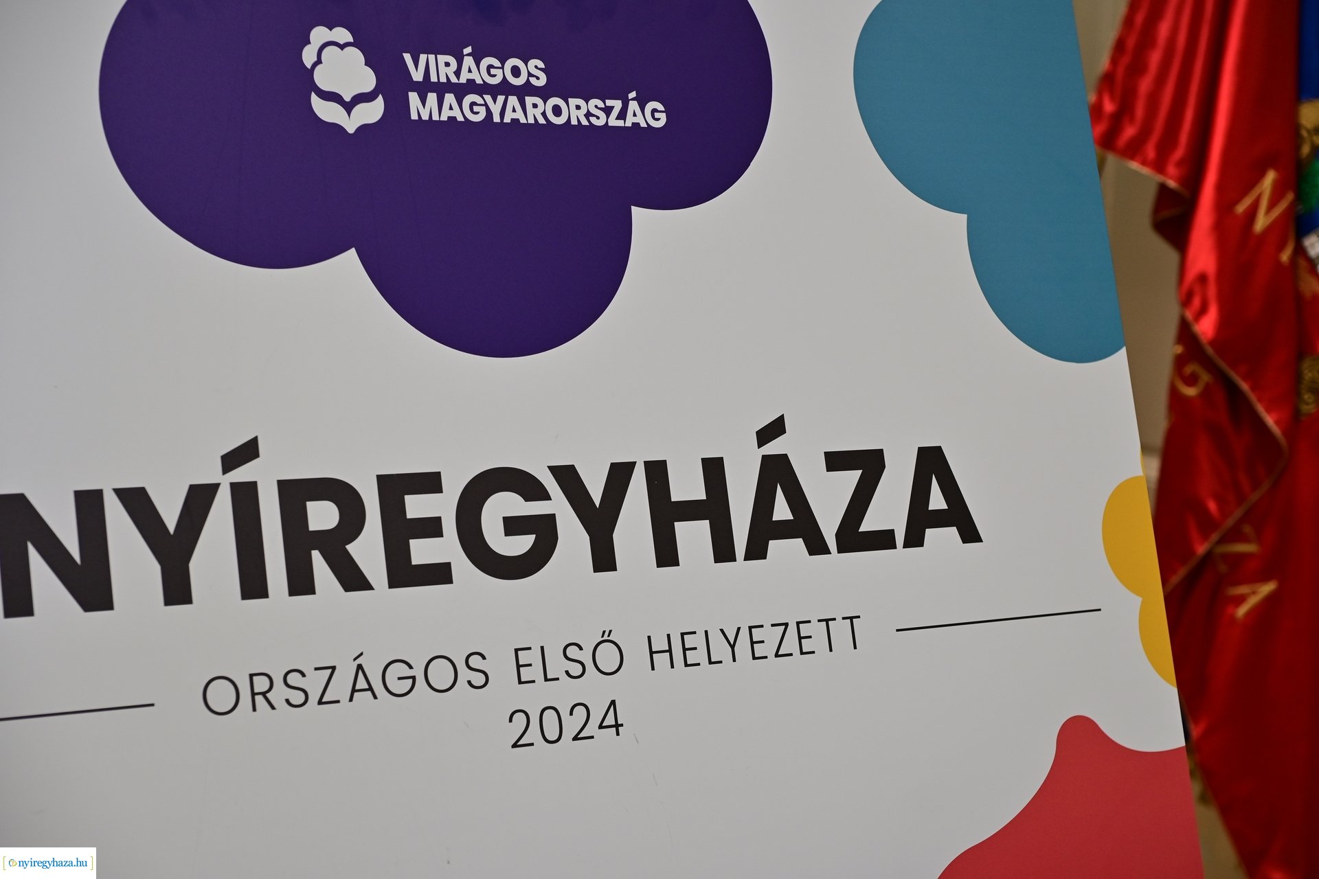 Virágos Magyarország 2024 fődíja Nyíregyháza