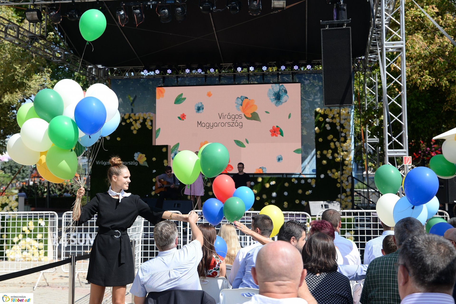 Virágos Magyarország - díjátadó a Kossuth téren