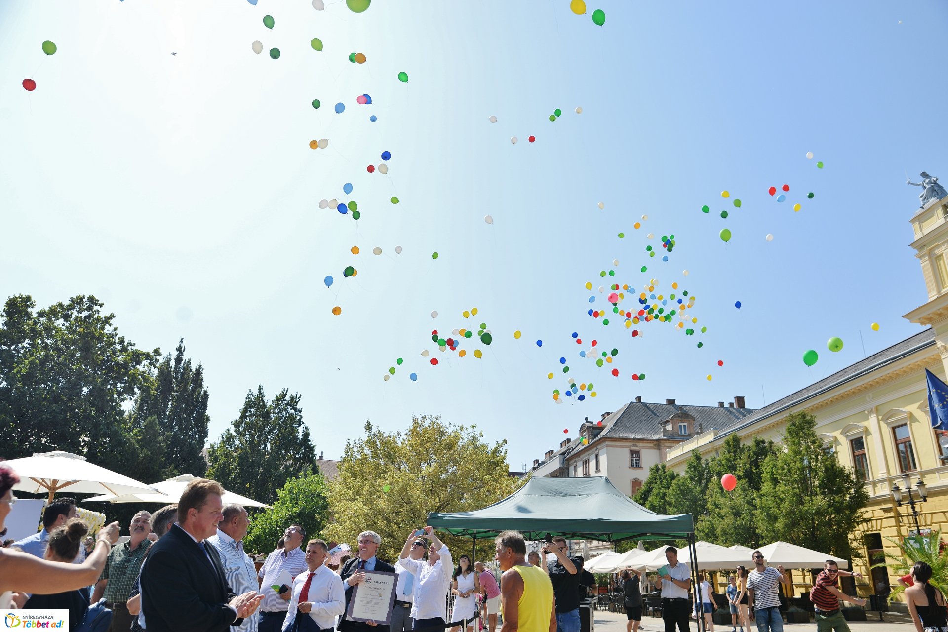 Virágos Magyarország - díjátadó a Kossuth téren