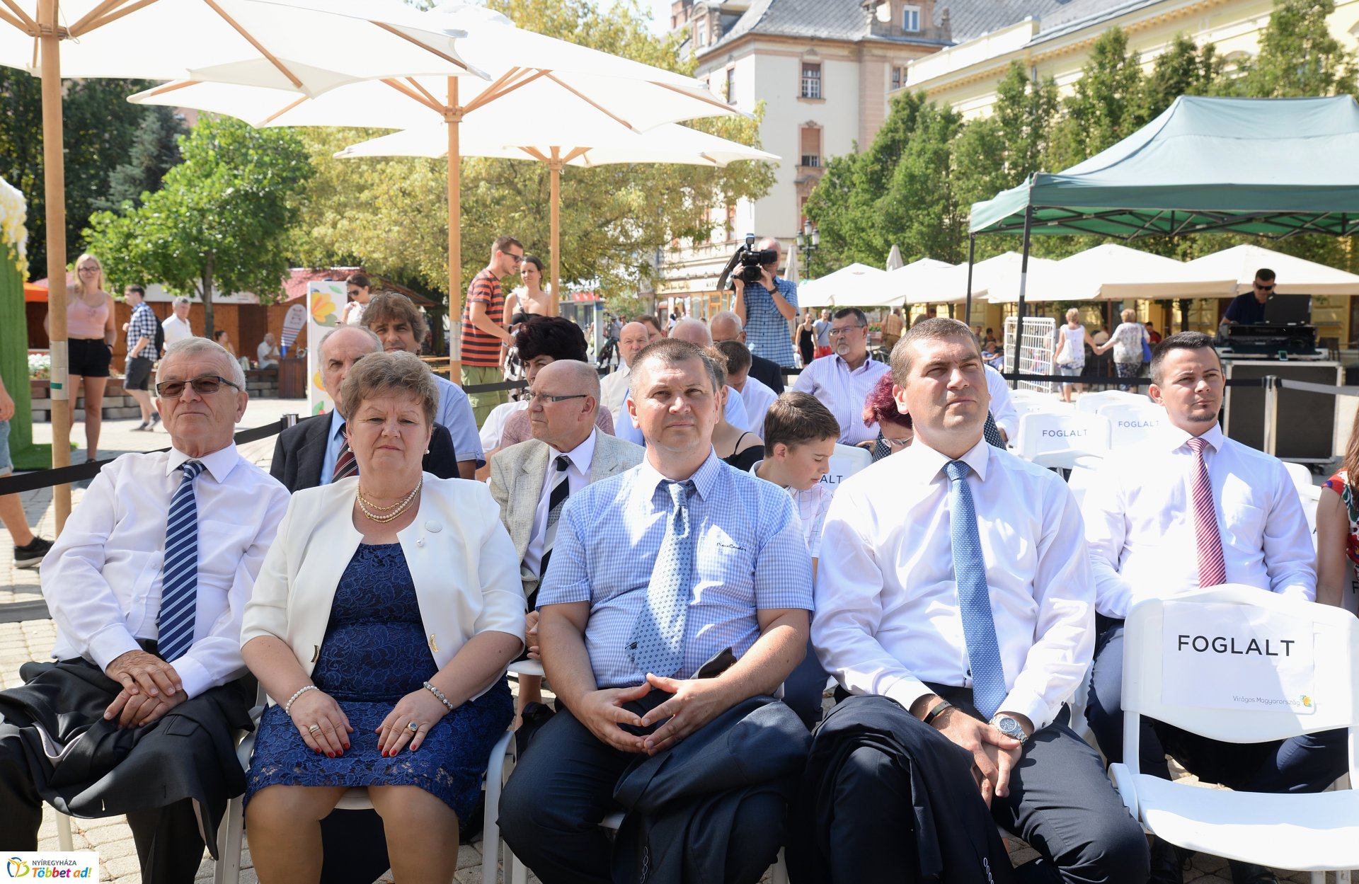 Virágos Magyarország - díjátadó a Kossuth téren