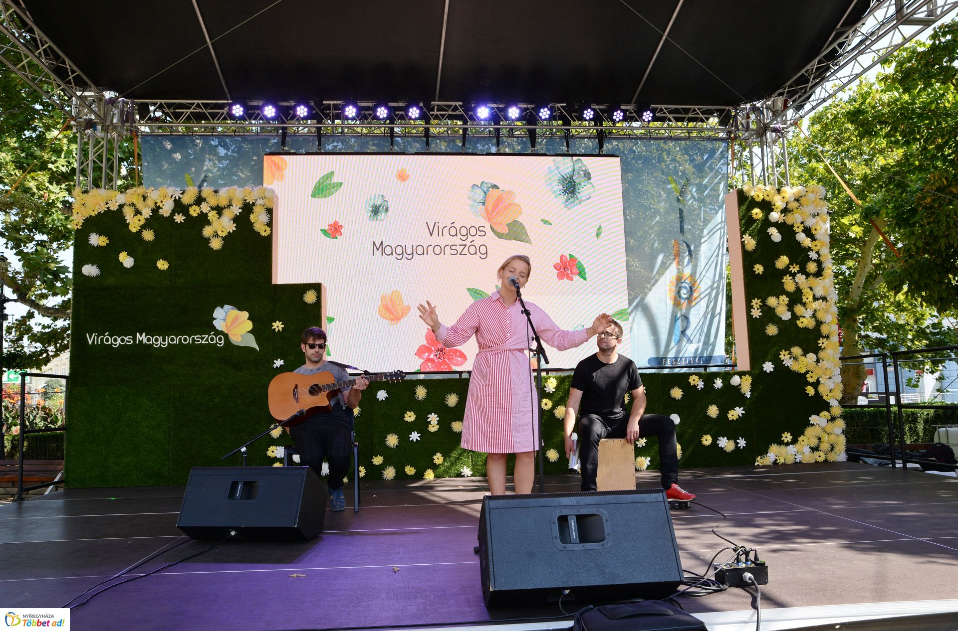Virágos Magyarország - díjátadó a Kossuth téren