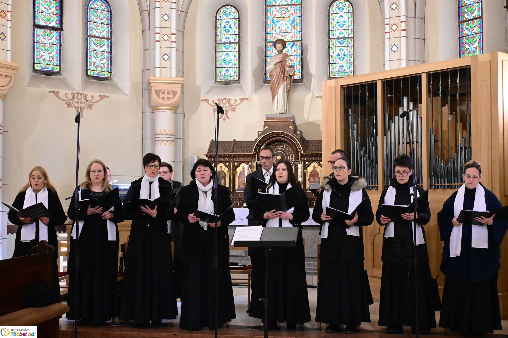 Virágvasárnap a Magyarok Nagyasszonya-társszékesegyházban Nyíregyházán