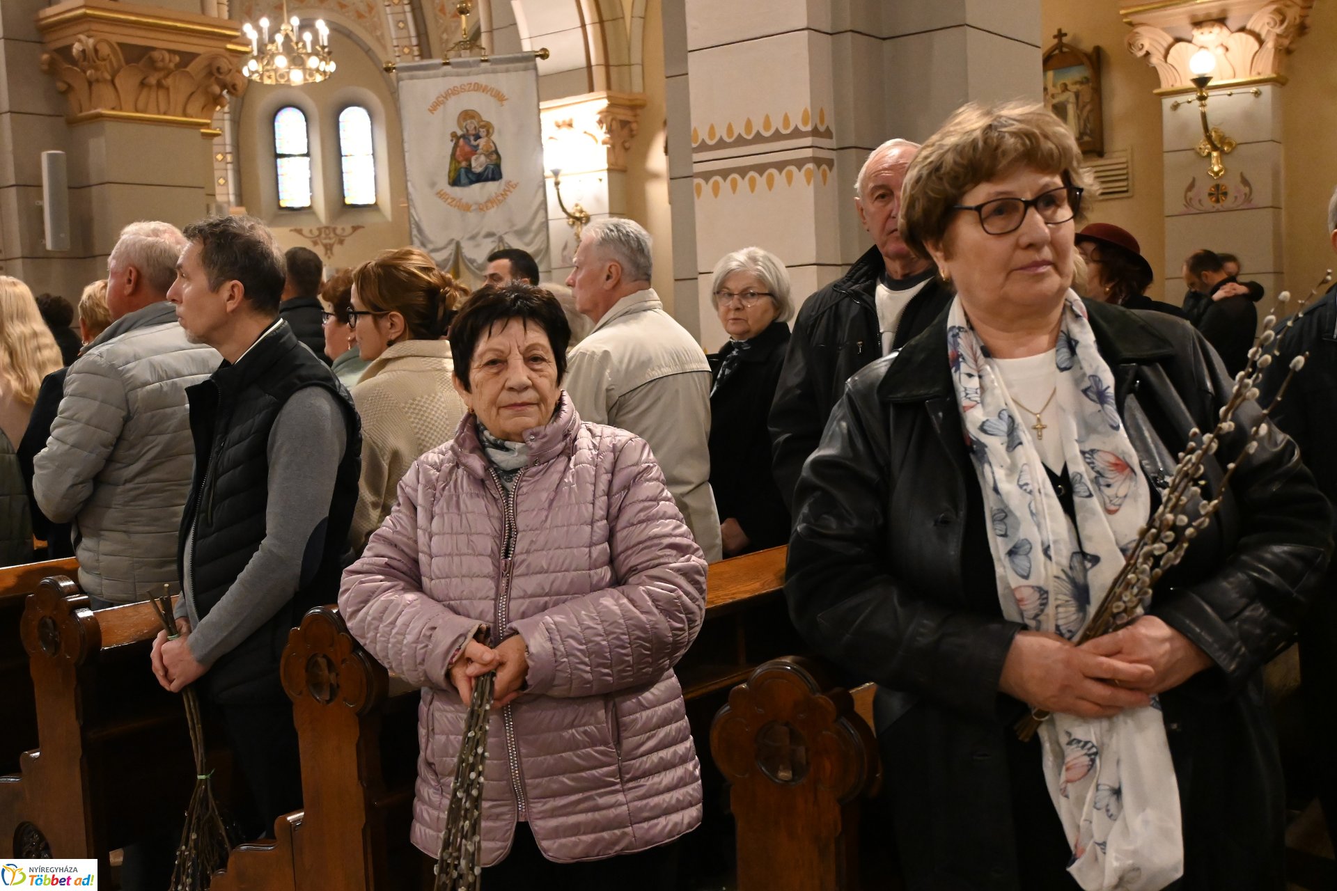 Virágvasárnapi barkaszentelés