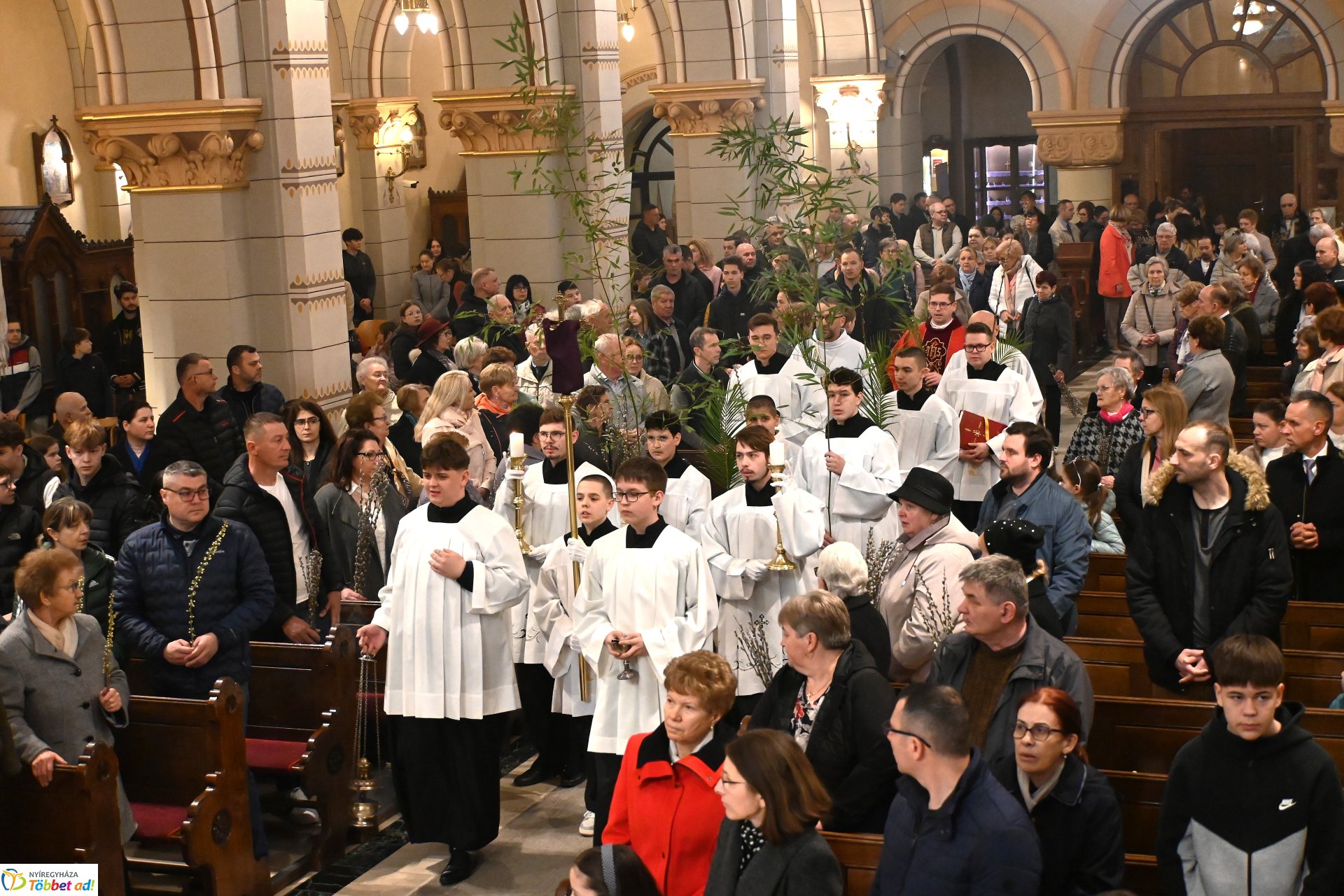 Virágvasárnapi barkaszentelés