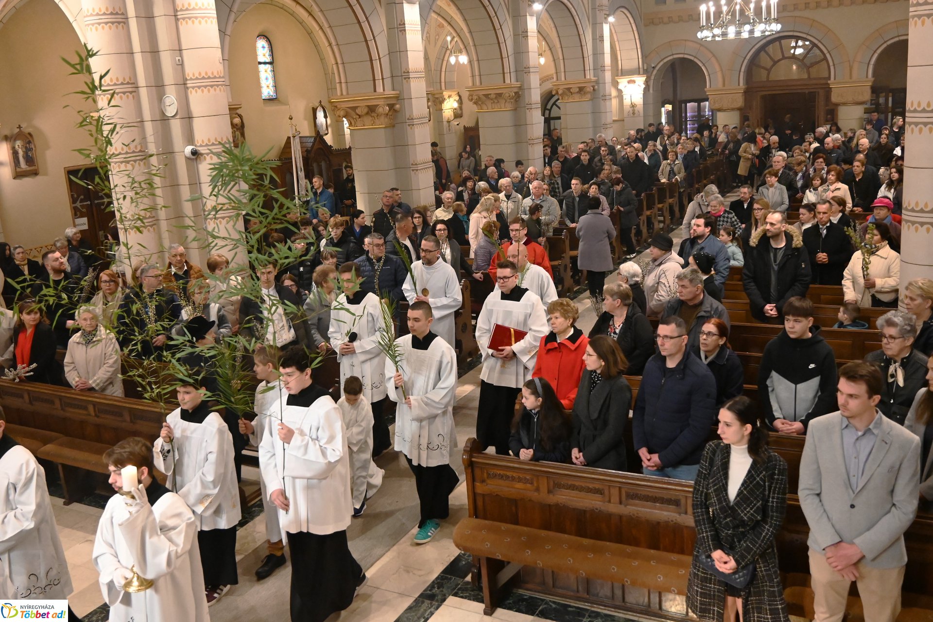 Virágvasárnapi barkaszentelés