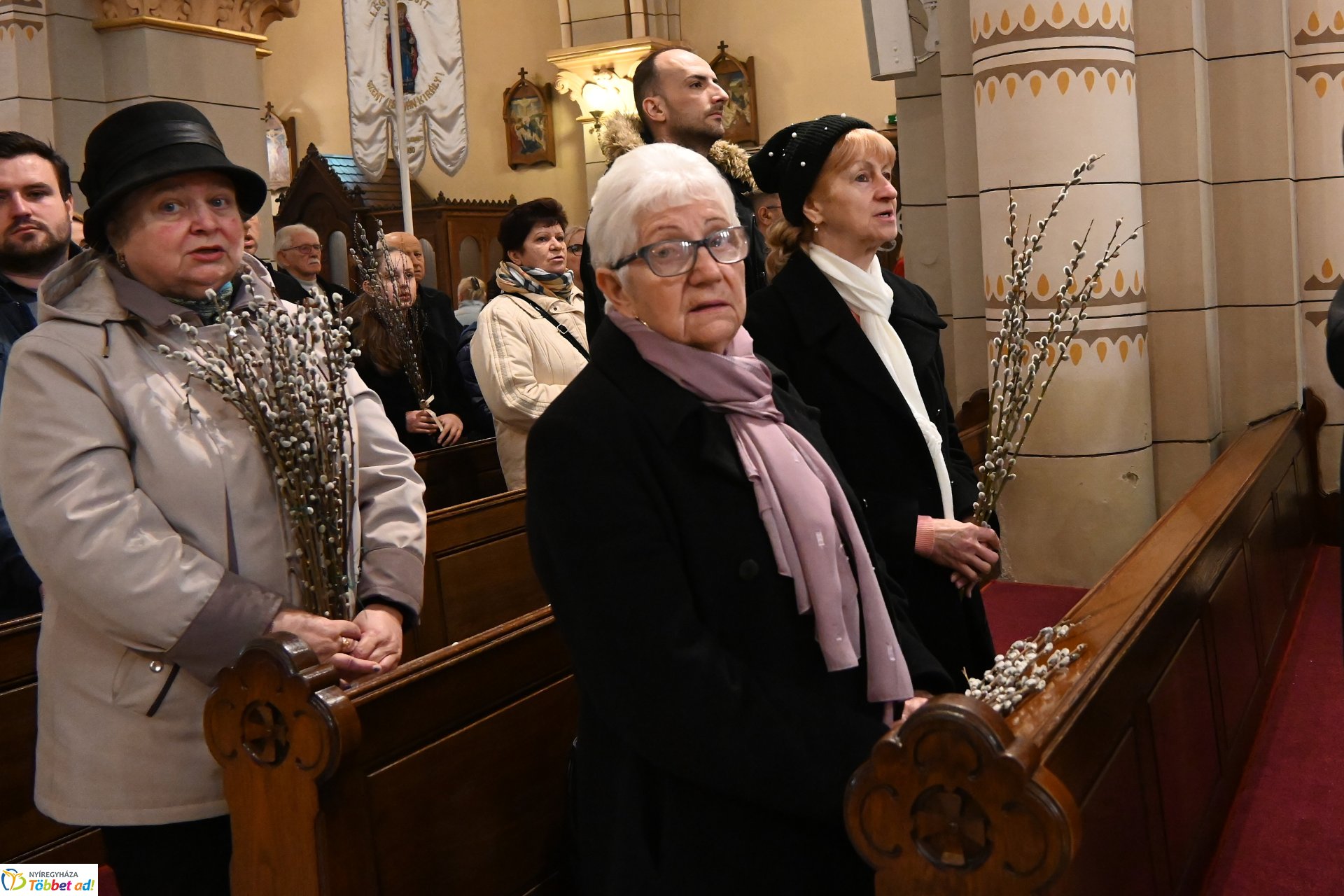 Virágvasárnapi barkaszentelés