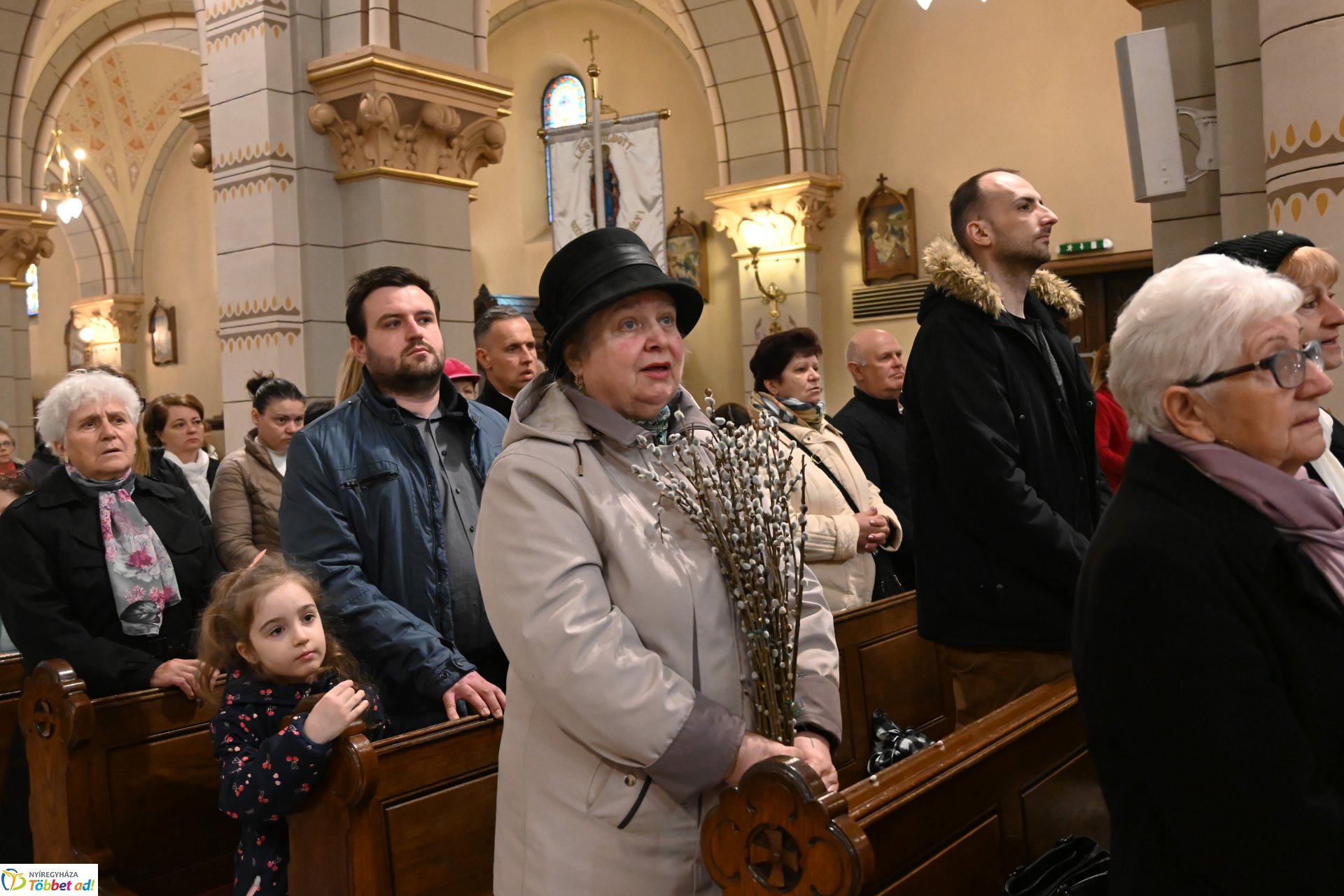 Virágvasárnapi barkaszentelés