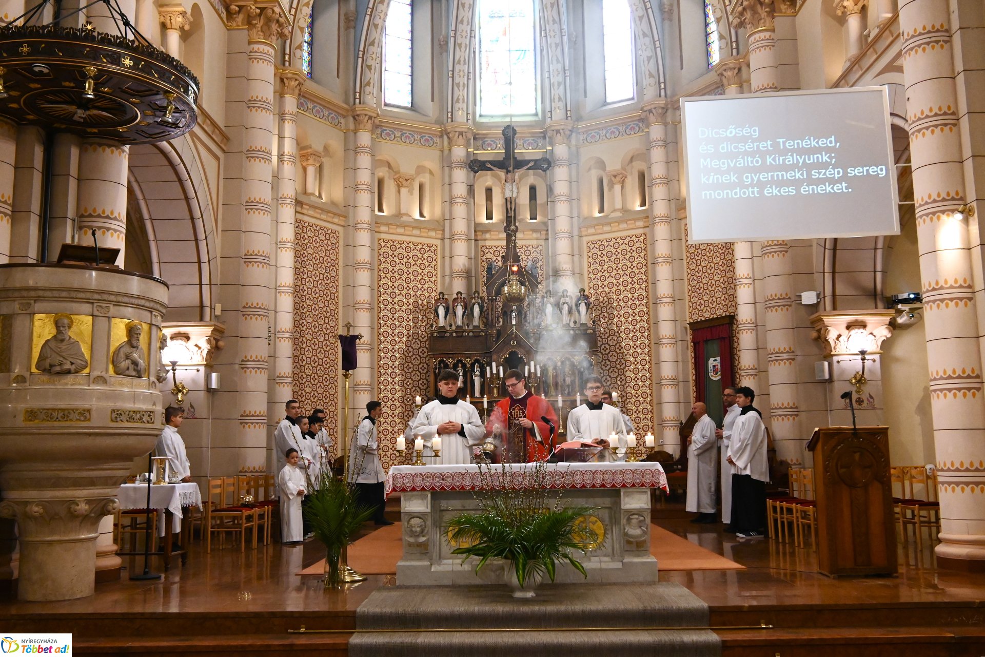 Virágvasárnapi barkaszentelés