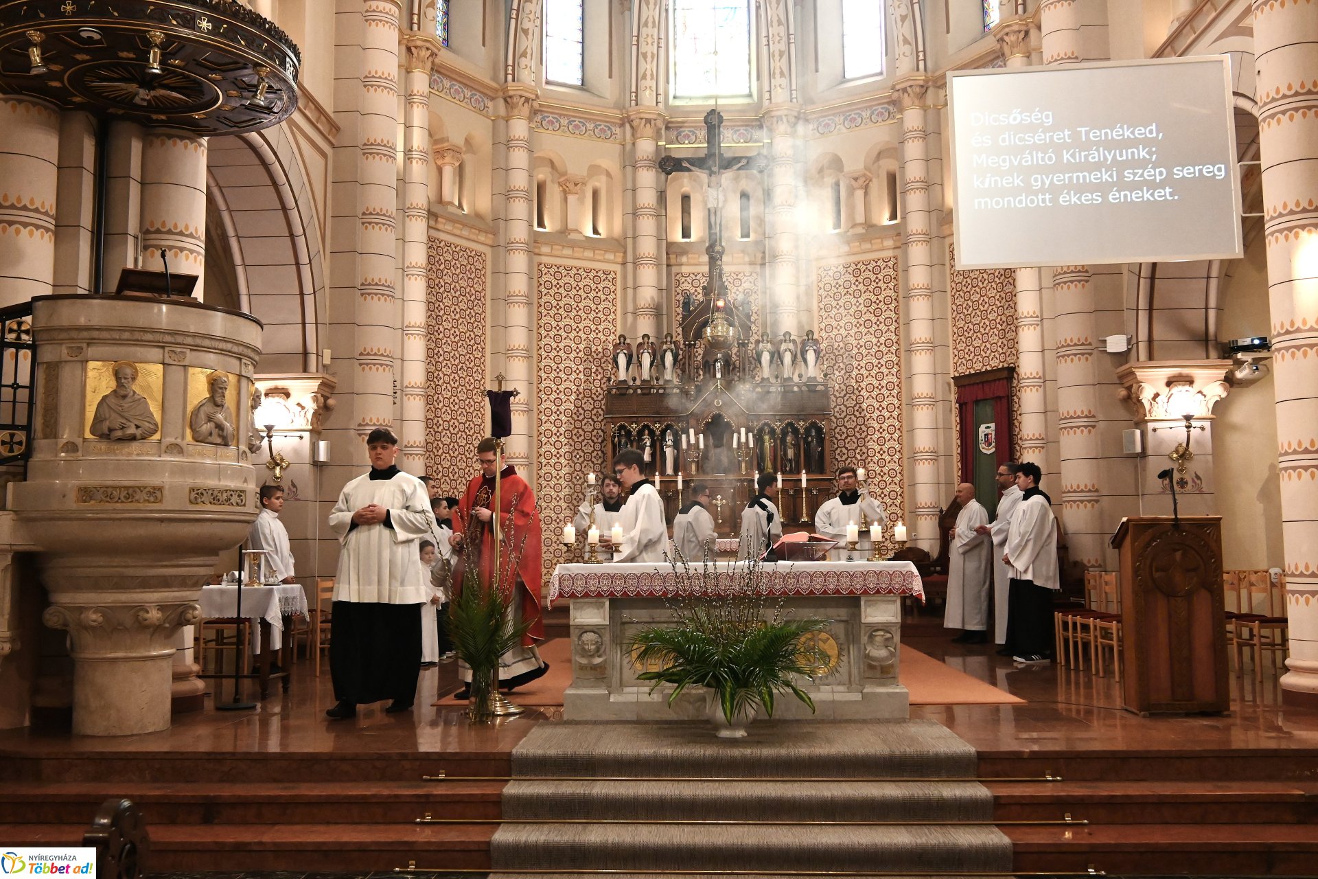 Virágvasárnapi barkaszentelés