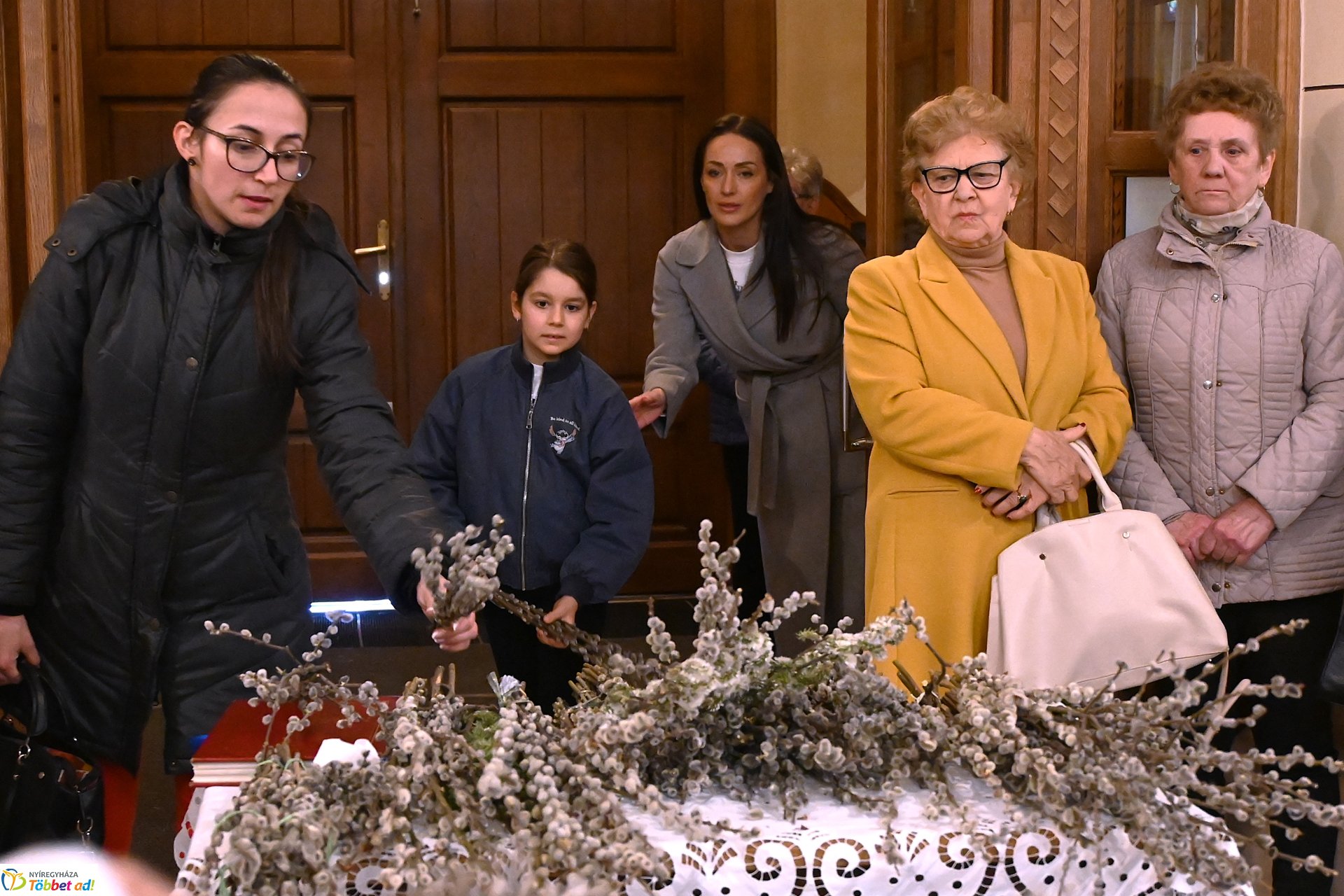 Virágvasárnapi barkaszentelés