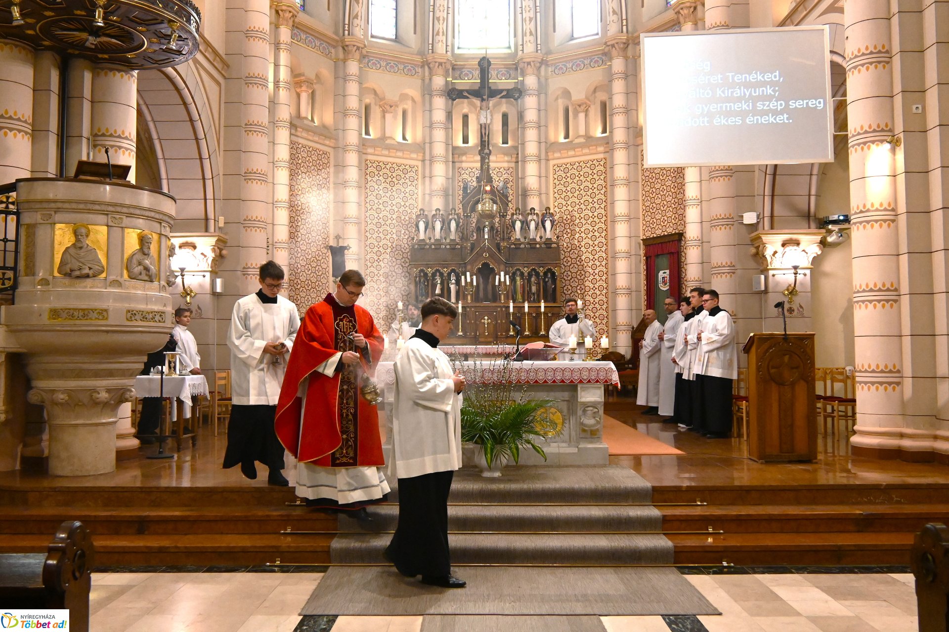 Virágvasárnapi barkaszentelés