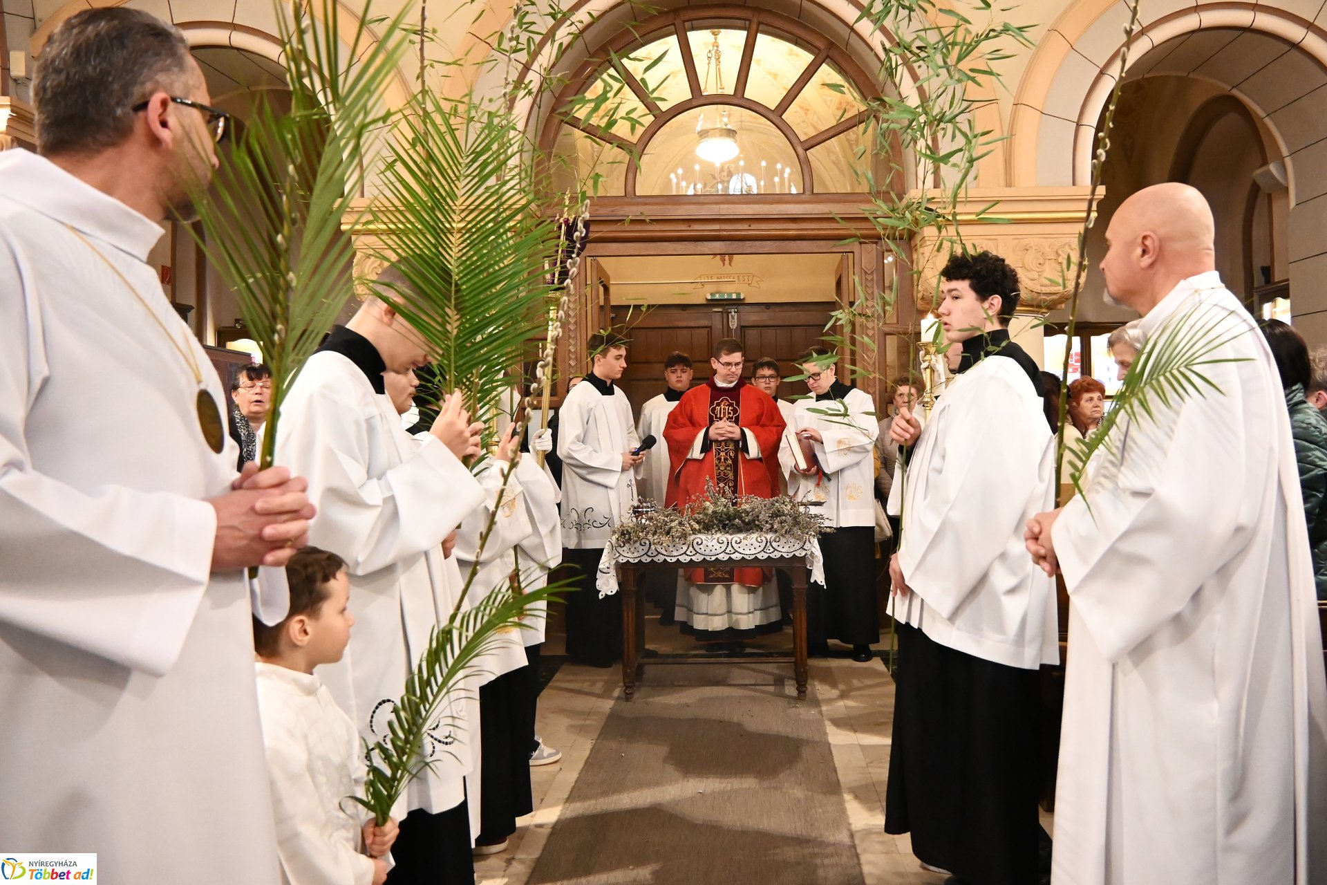 Virágvasárnapi barkaszentelés