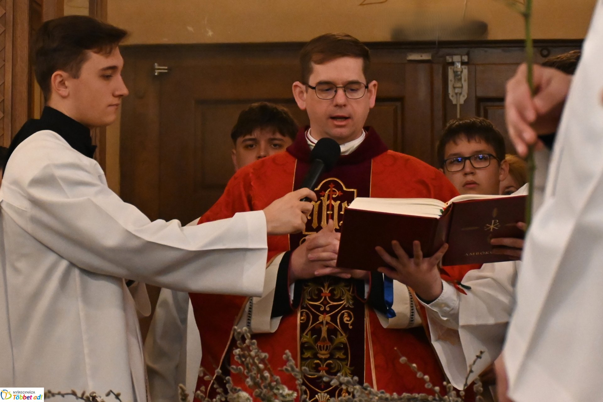 Virágvasárnapi barkaszentelés