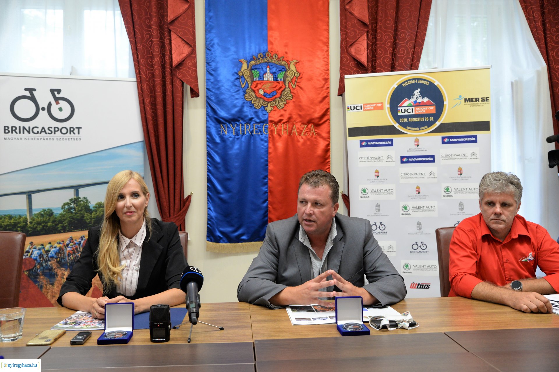 VISEGRAD 4 JUNIORS Világkupa sajtótájékoztató