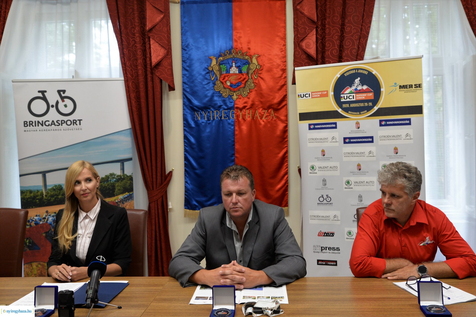 VISEGRAD 4 JUNIORS Világkupa sajtótájékoztató