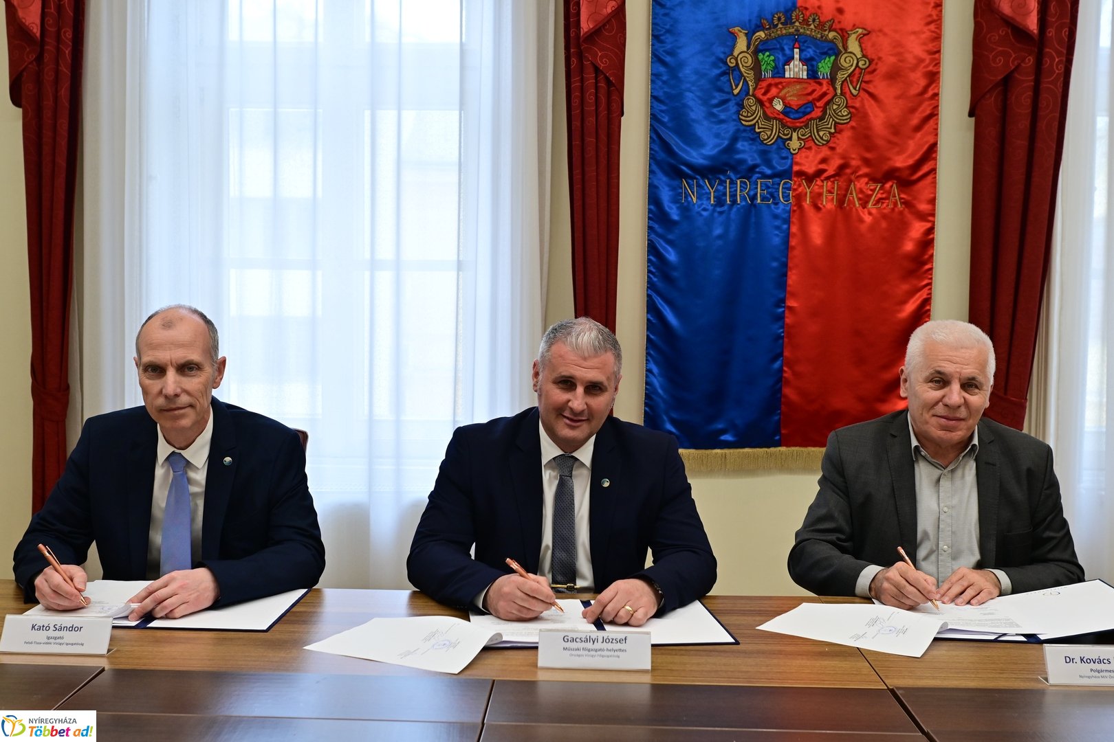 Vízgazdálkodási együttműködési aláírás a Városházán 2026