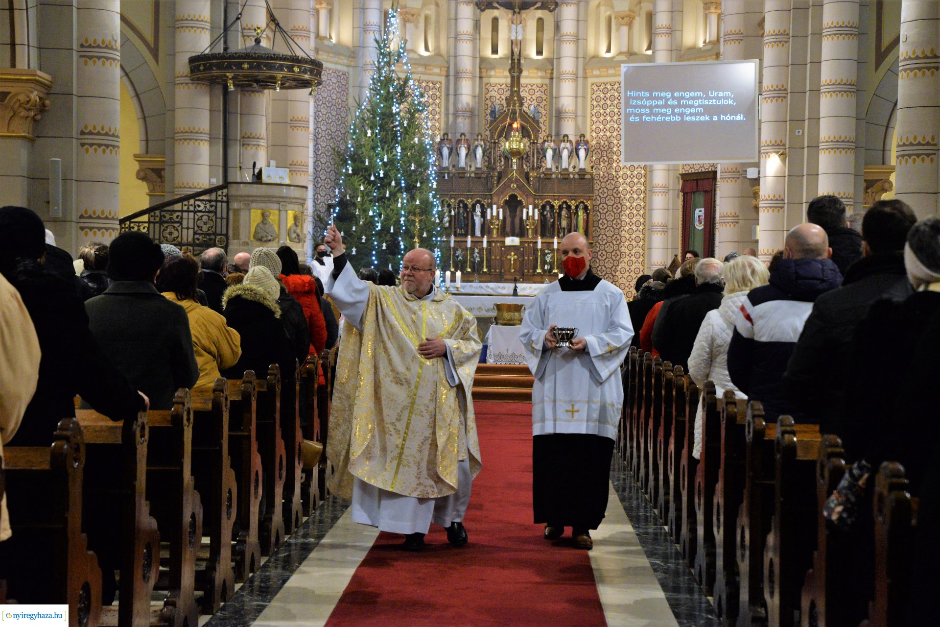 Vízkereszt a Magyarok Nagyasszonya társszékesegyházban