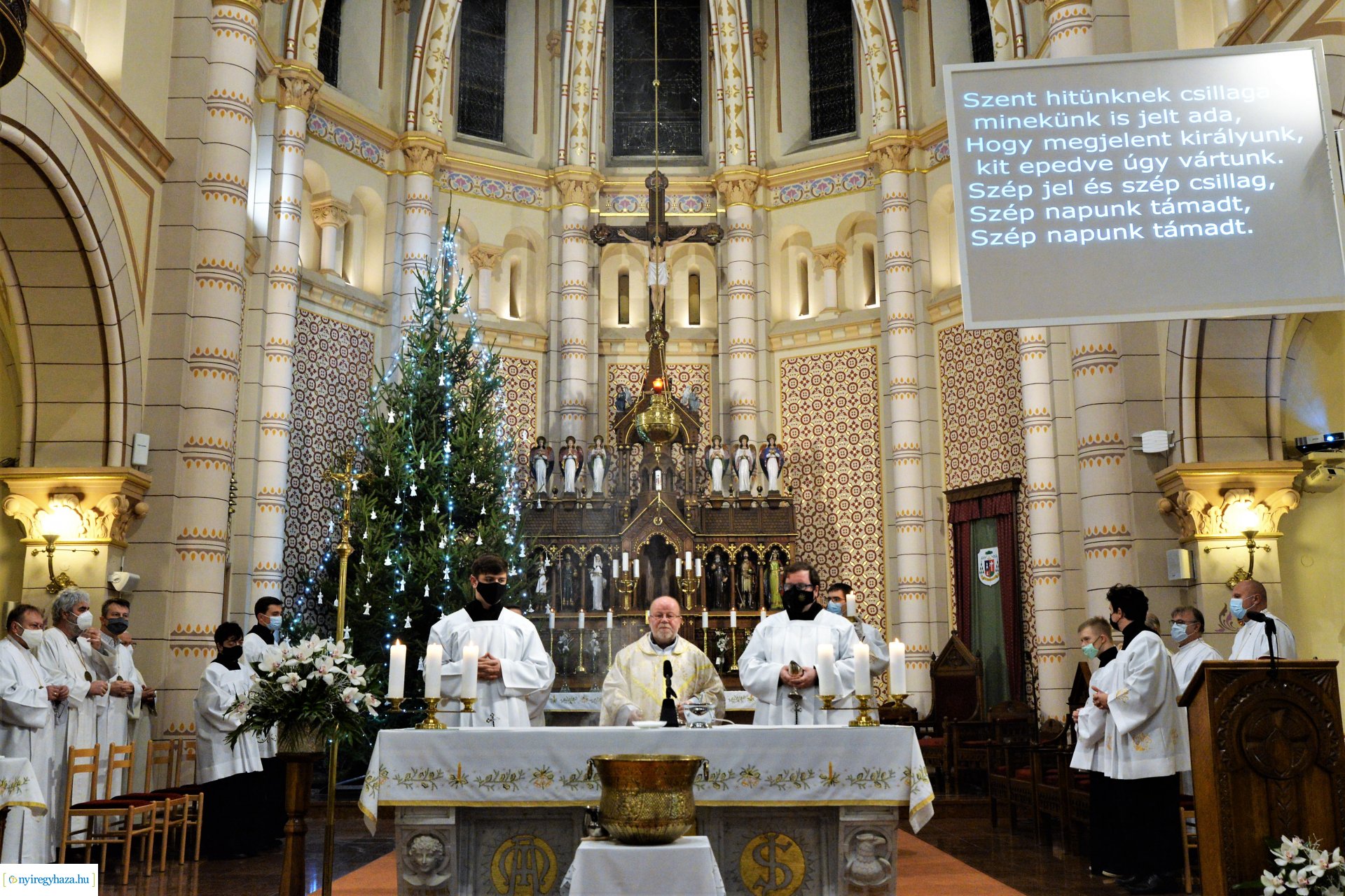 Vízkereszt a Magyarok Nagyasszonya társszékesegyházban