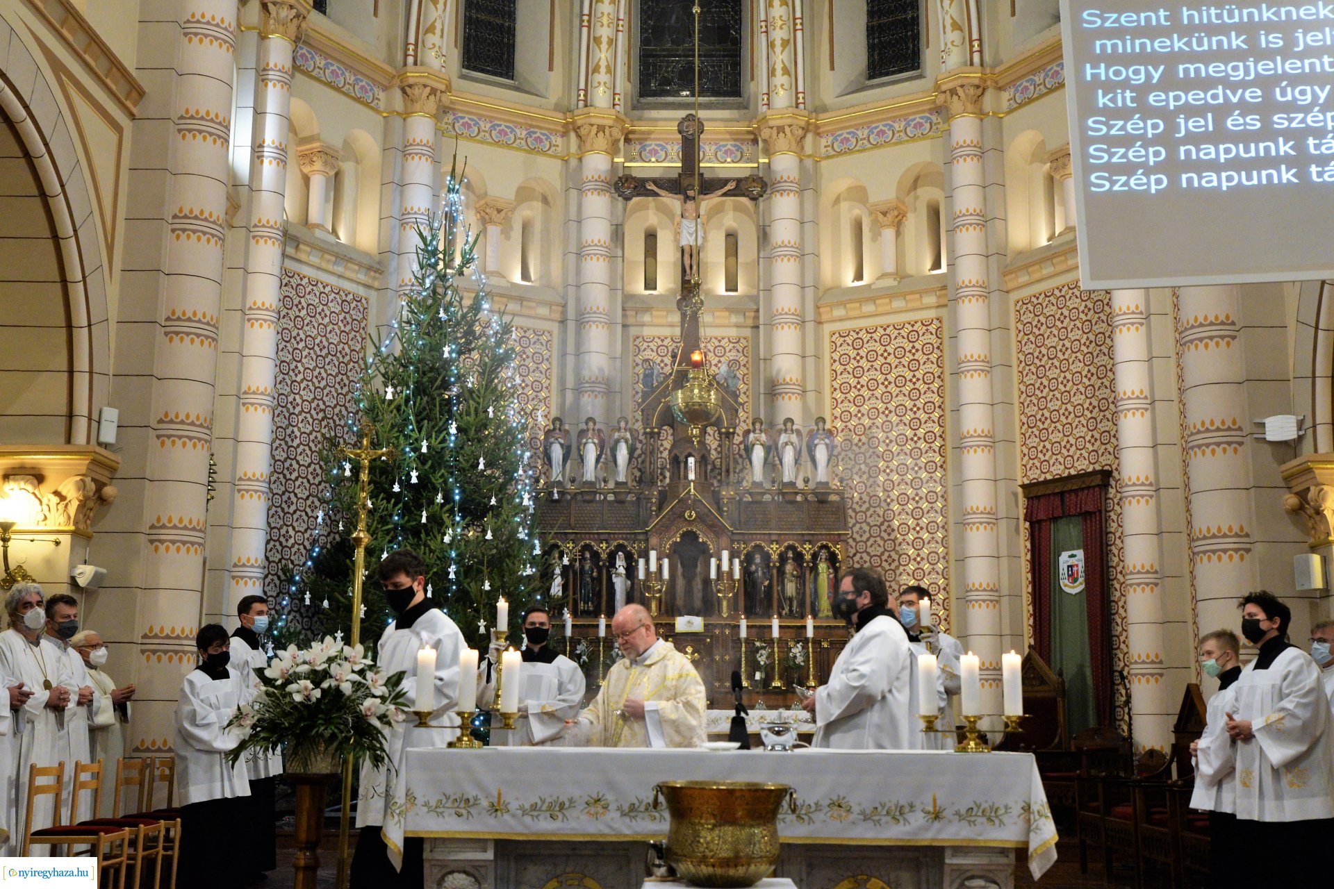 Vízkereszt a Magyarok Nagyasszonya társszékesegyházban