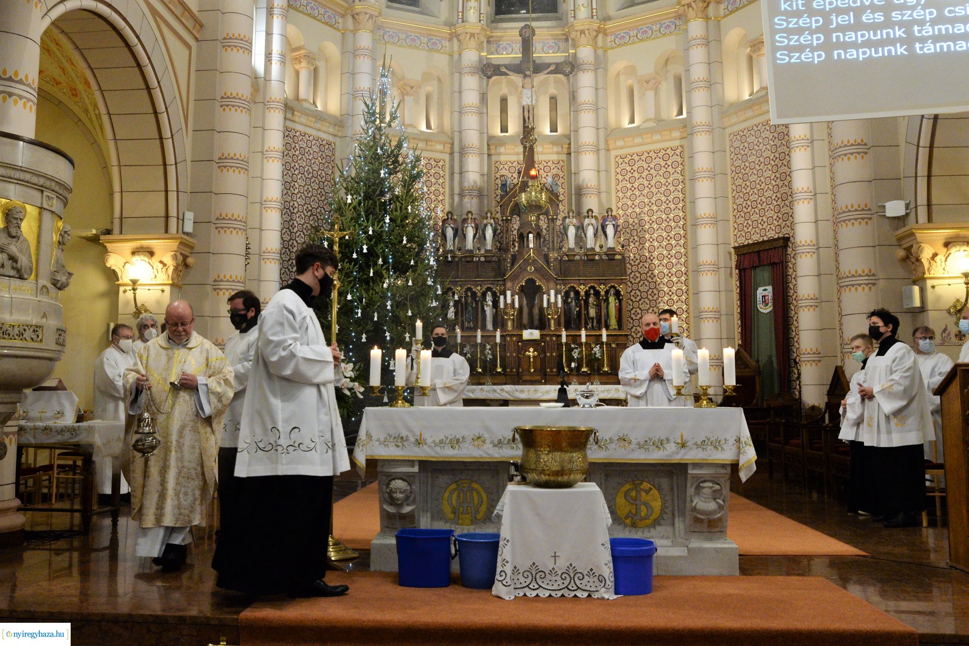 Vízkereszt a Magyarok Nagyasszonya társszékesegyházban