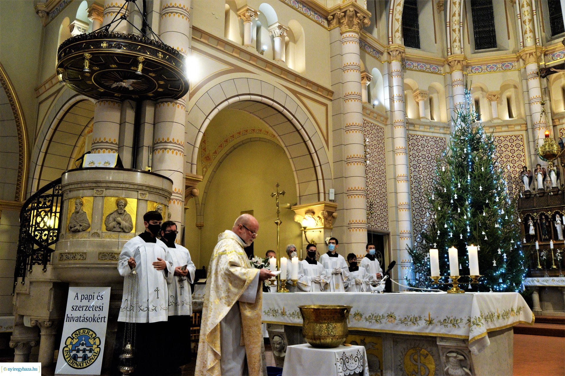 Vízkereszt a Magyarok Nagyasszonya társszékesegyházban