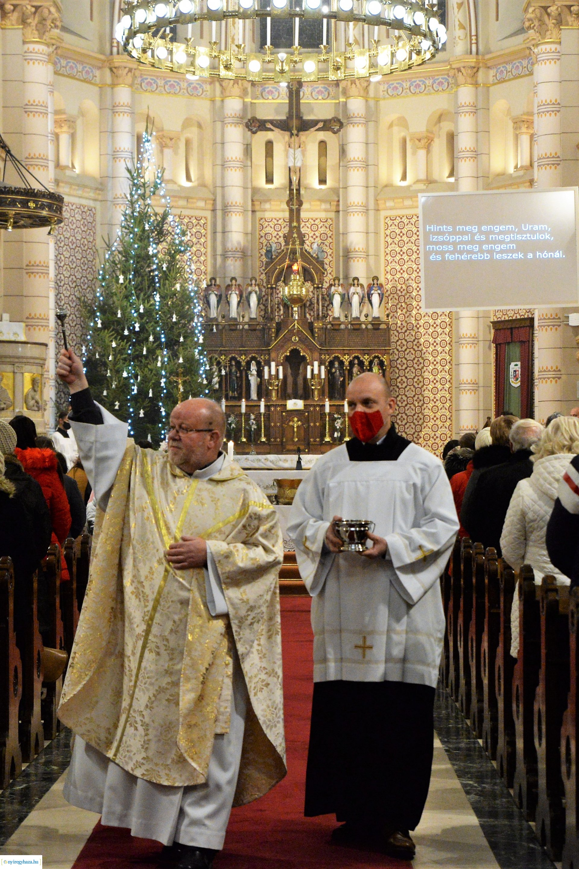Vízkereszt a Magyarok Nagyasszonya társszékesegyházban