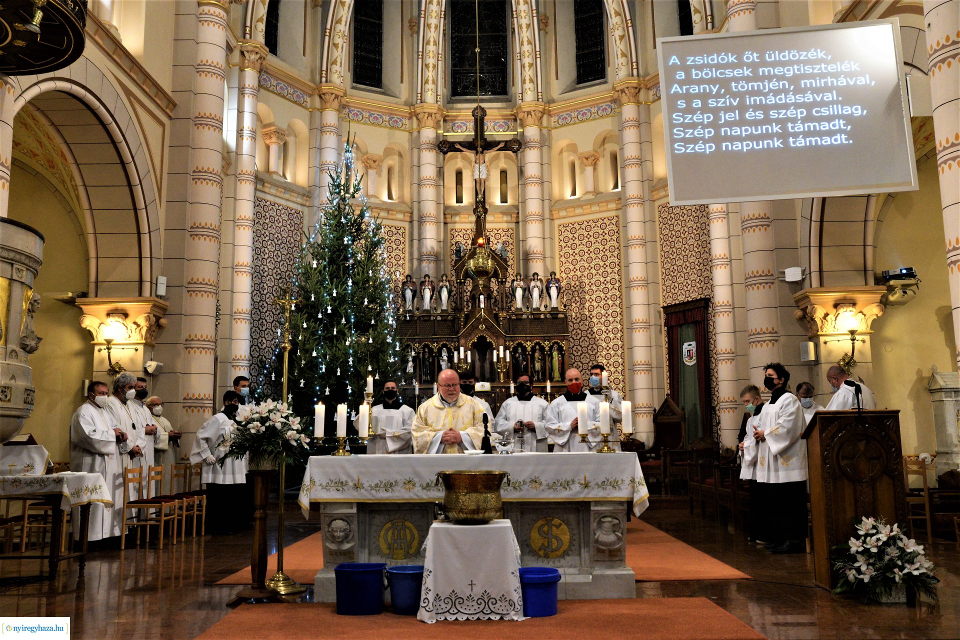 Vízkereszt a Magyarok Nagyasszonya társszékesegyházban