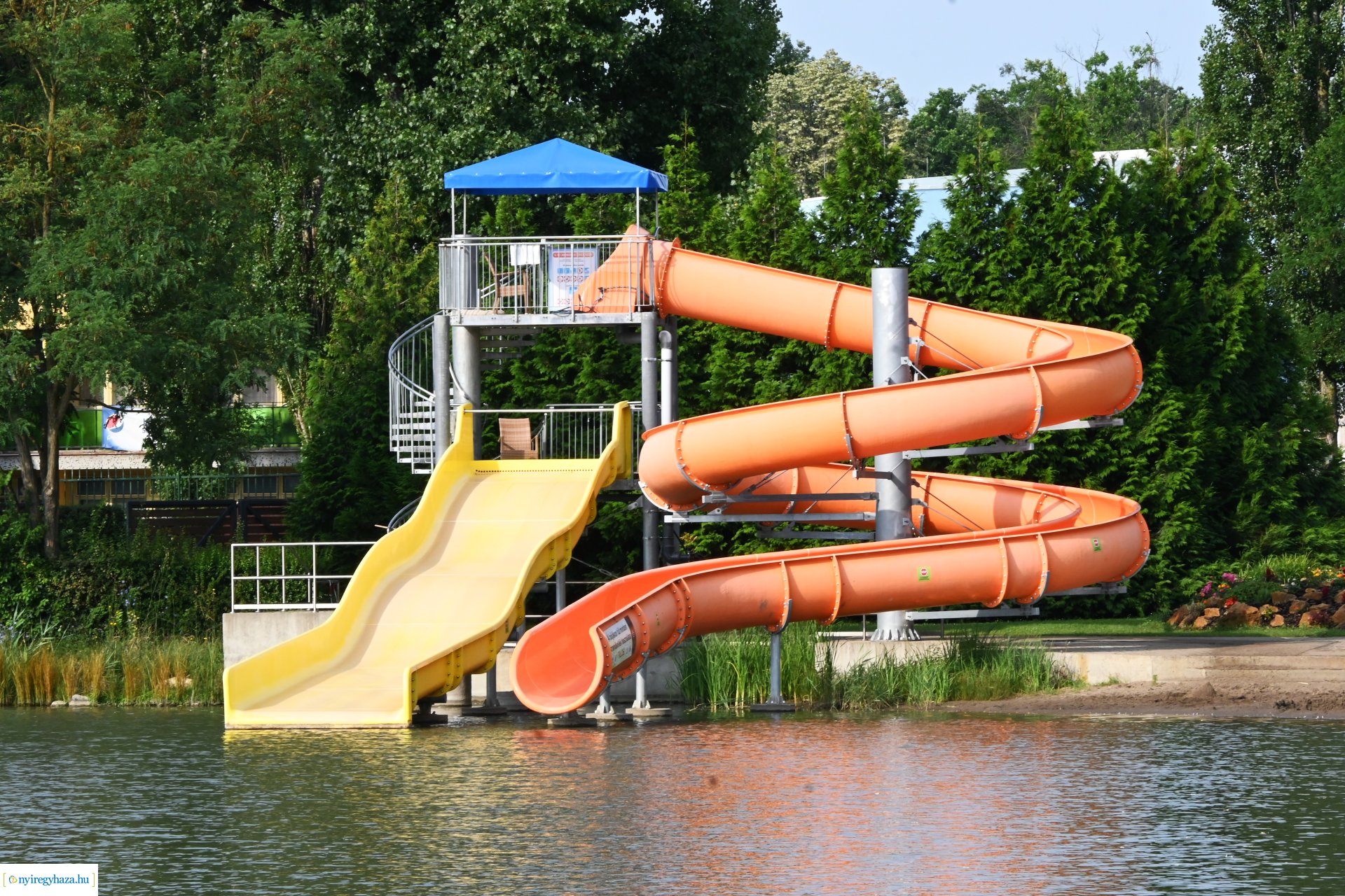 Vízminőség ellenőrzés a Tófürdőn