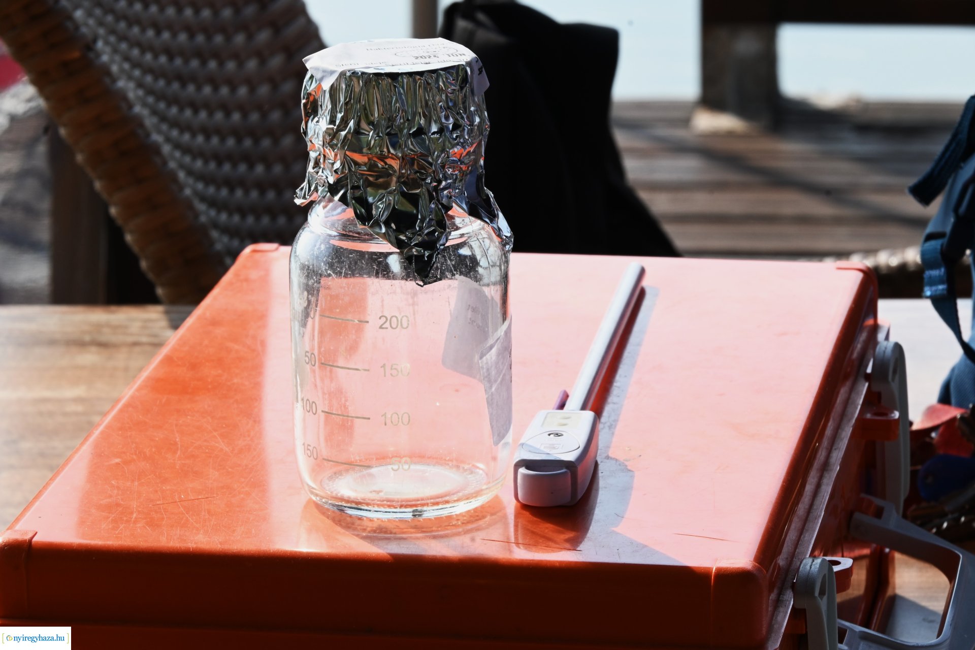 Vízminőség ellenőrzés a Tófürdőn