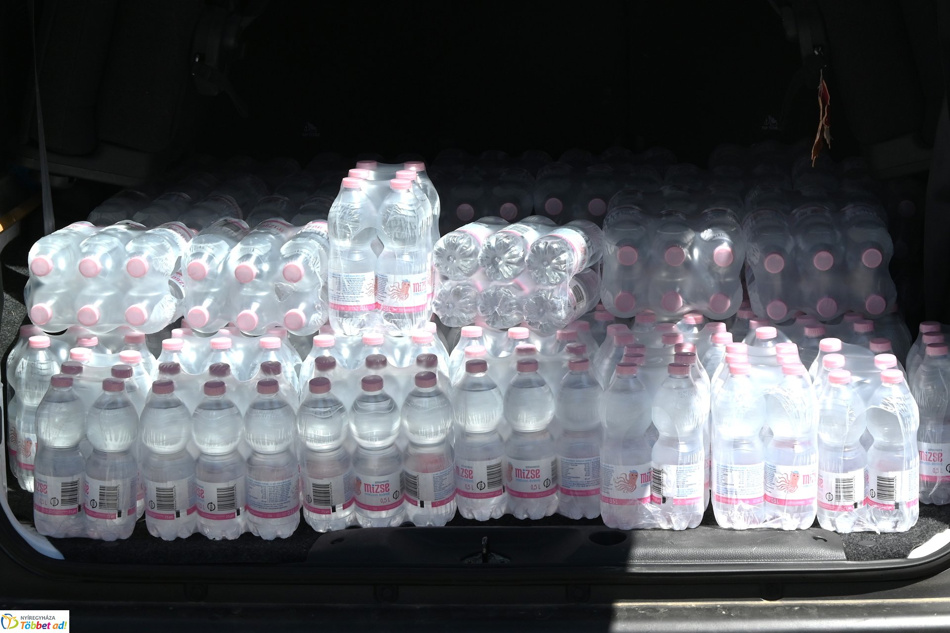 Vízosztás a belvárosban