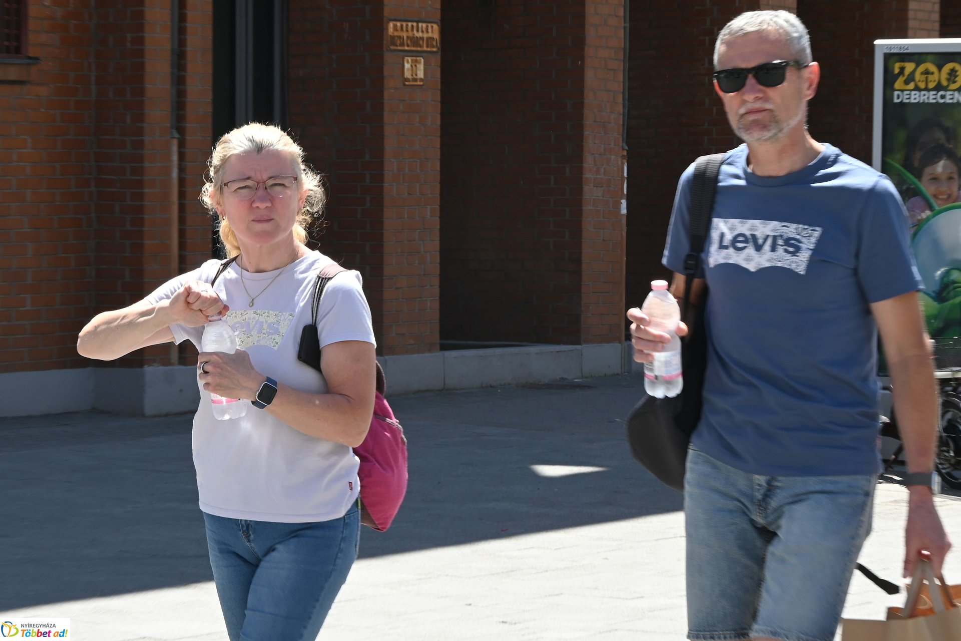 Vízosztás a belvárosban