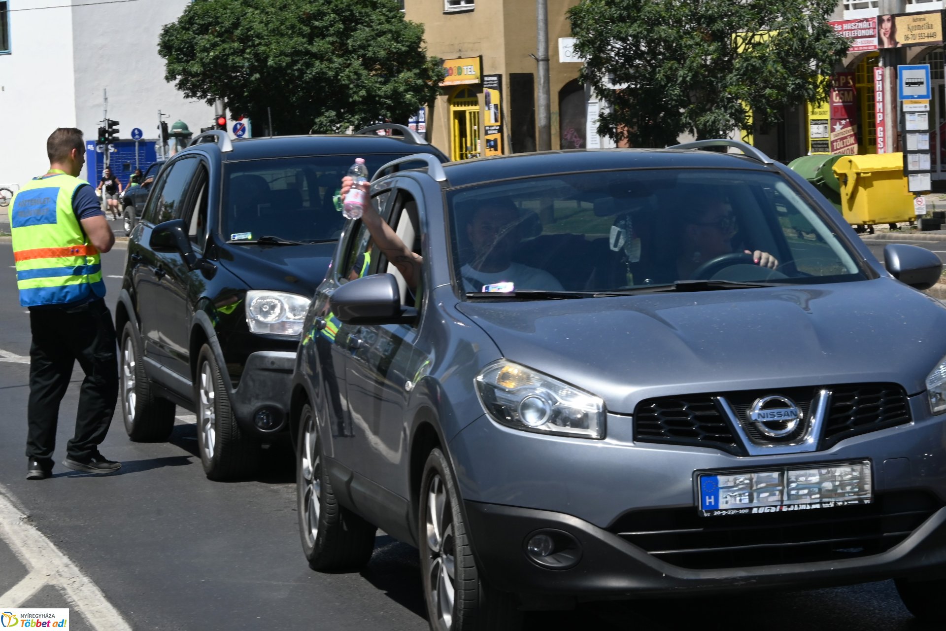 Vízosztás a belvárosban