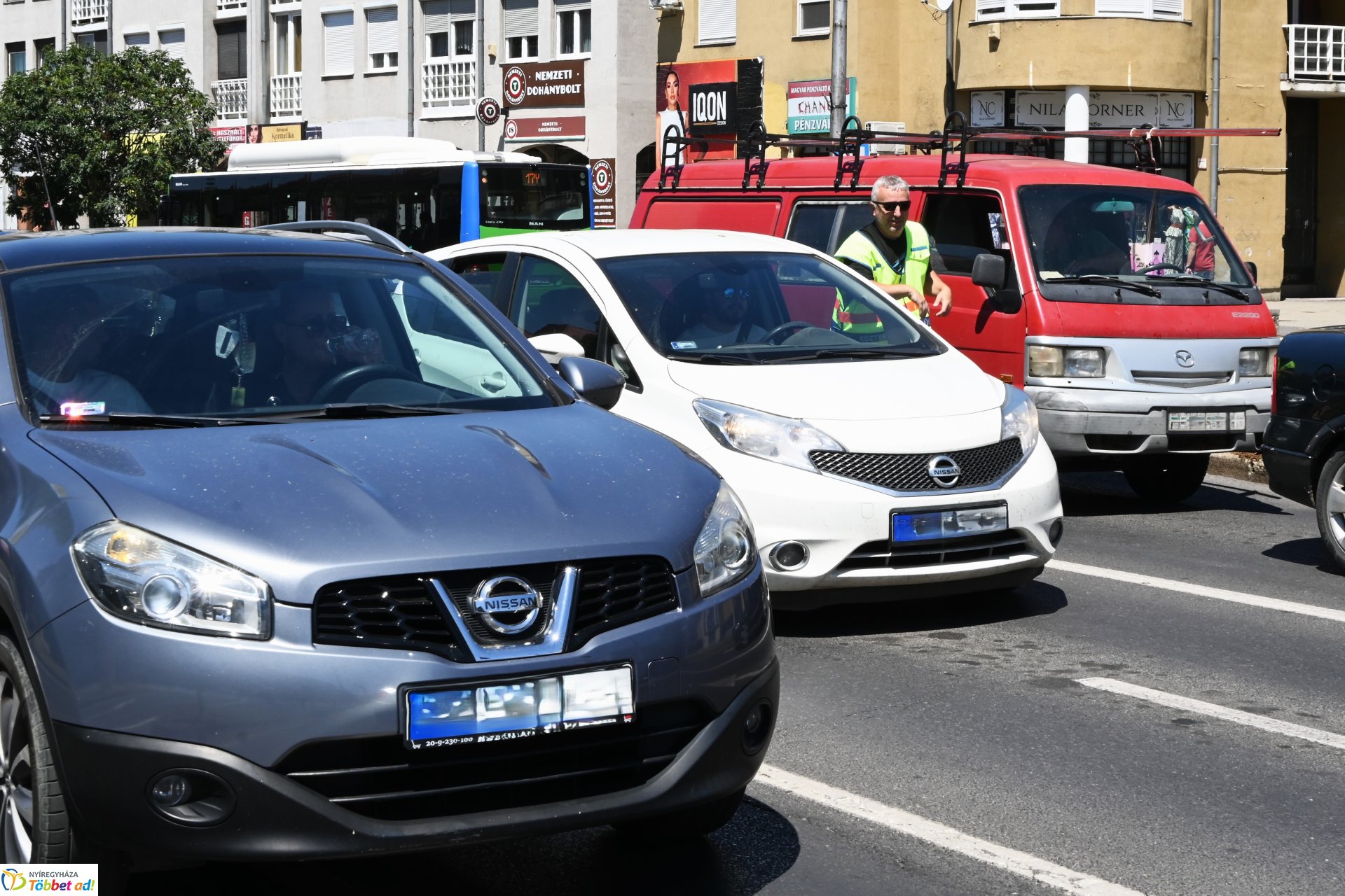 Vízosztás a belvárosban