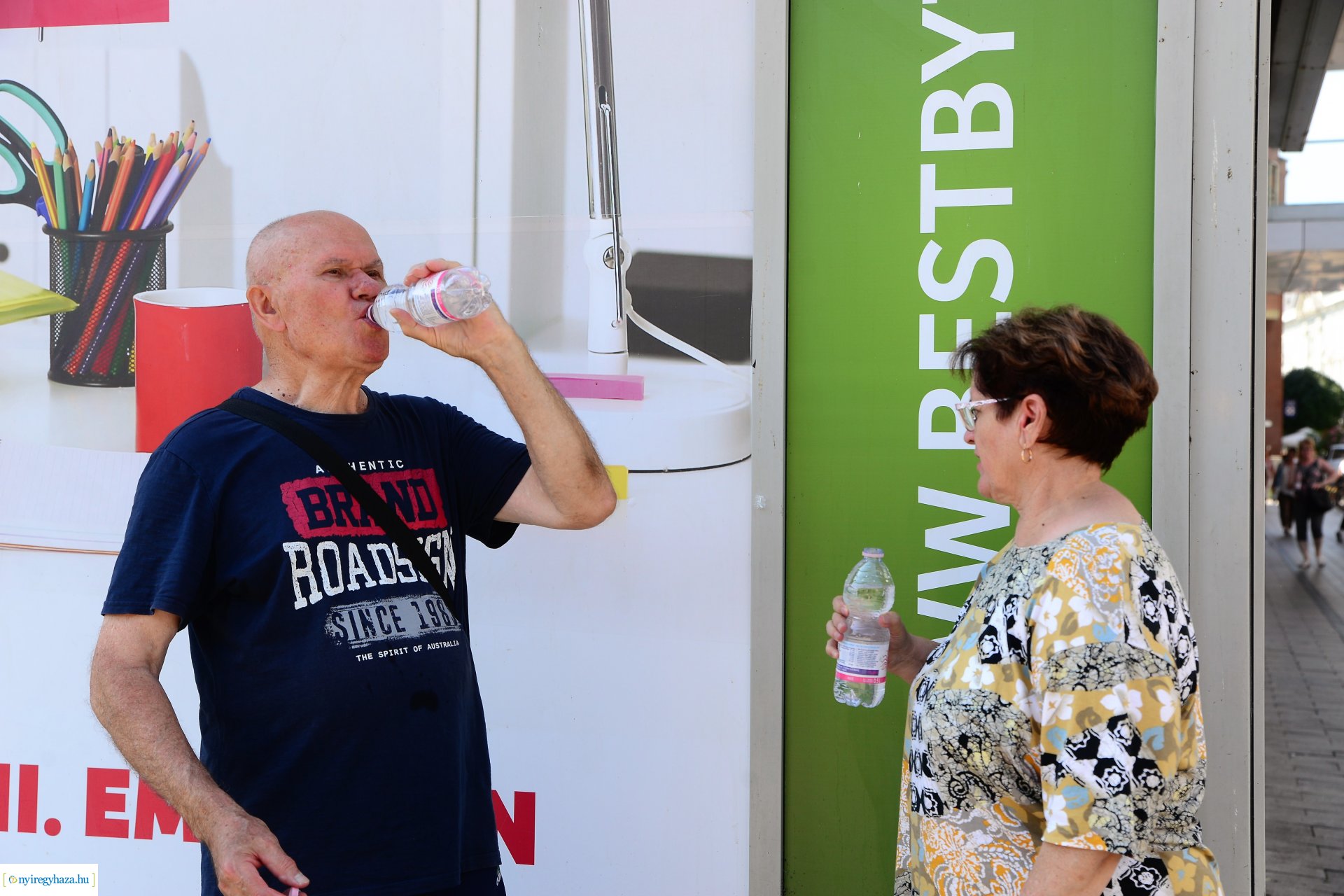 Vízosztás a kánikulában