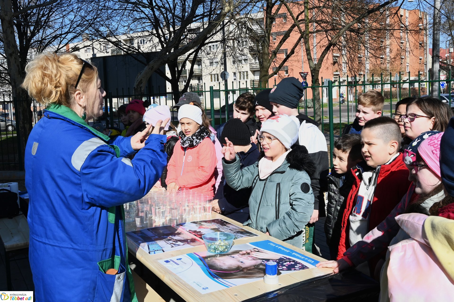 Víztoronylátogatás a Víz Világnapja alkalmából